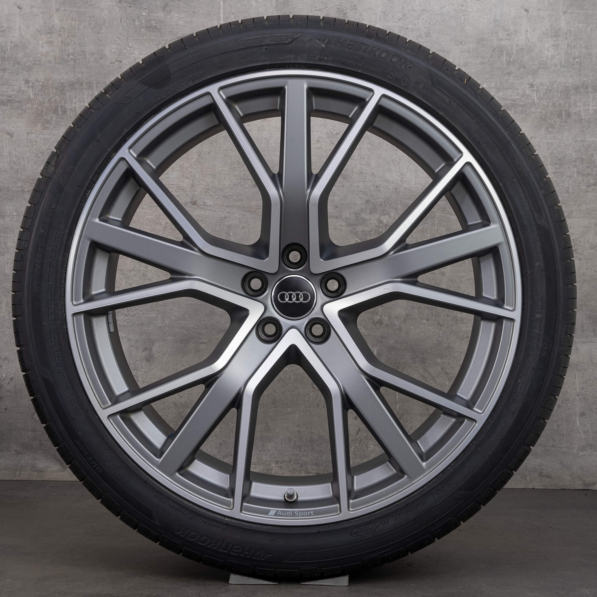 Audi Q7 SQ7 4M sommerfelger 22 tommer sommerdekk felger 4M0601025CP