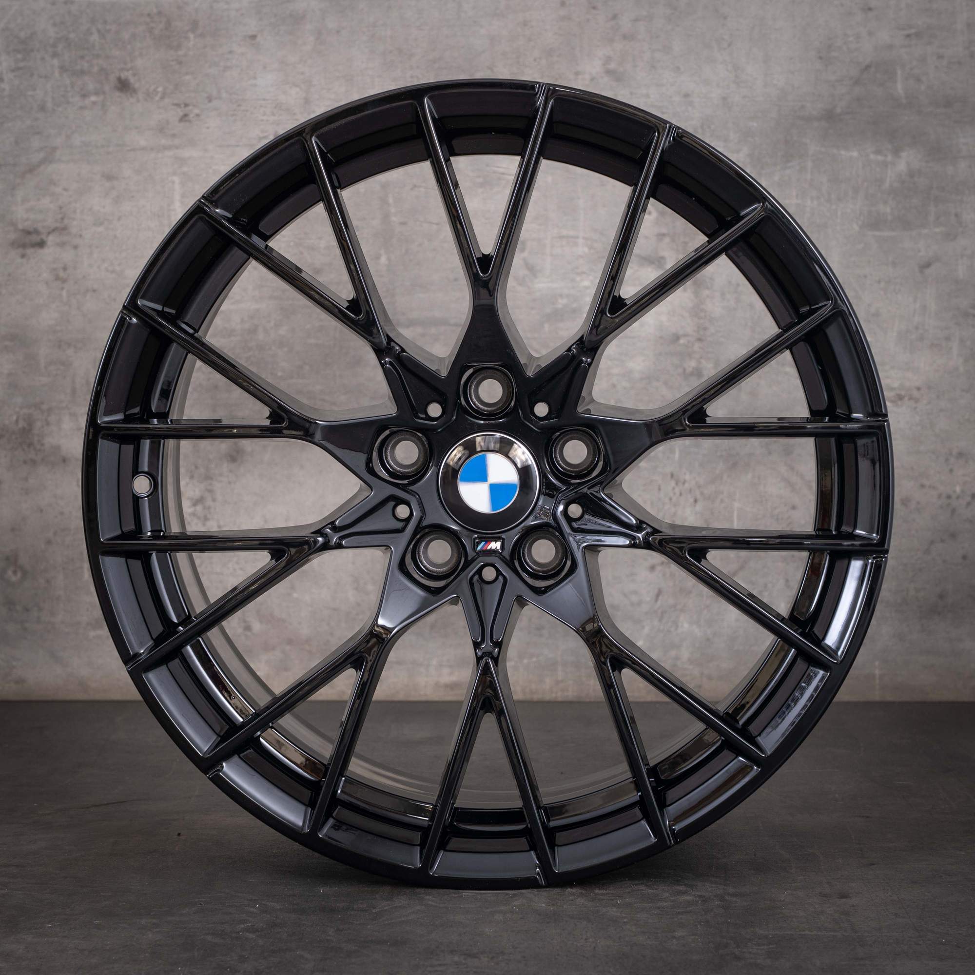 Originale BMW M2-felger 19 tommer F87-design 788 M 8093988 8093987 jet black
