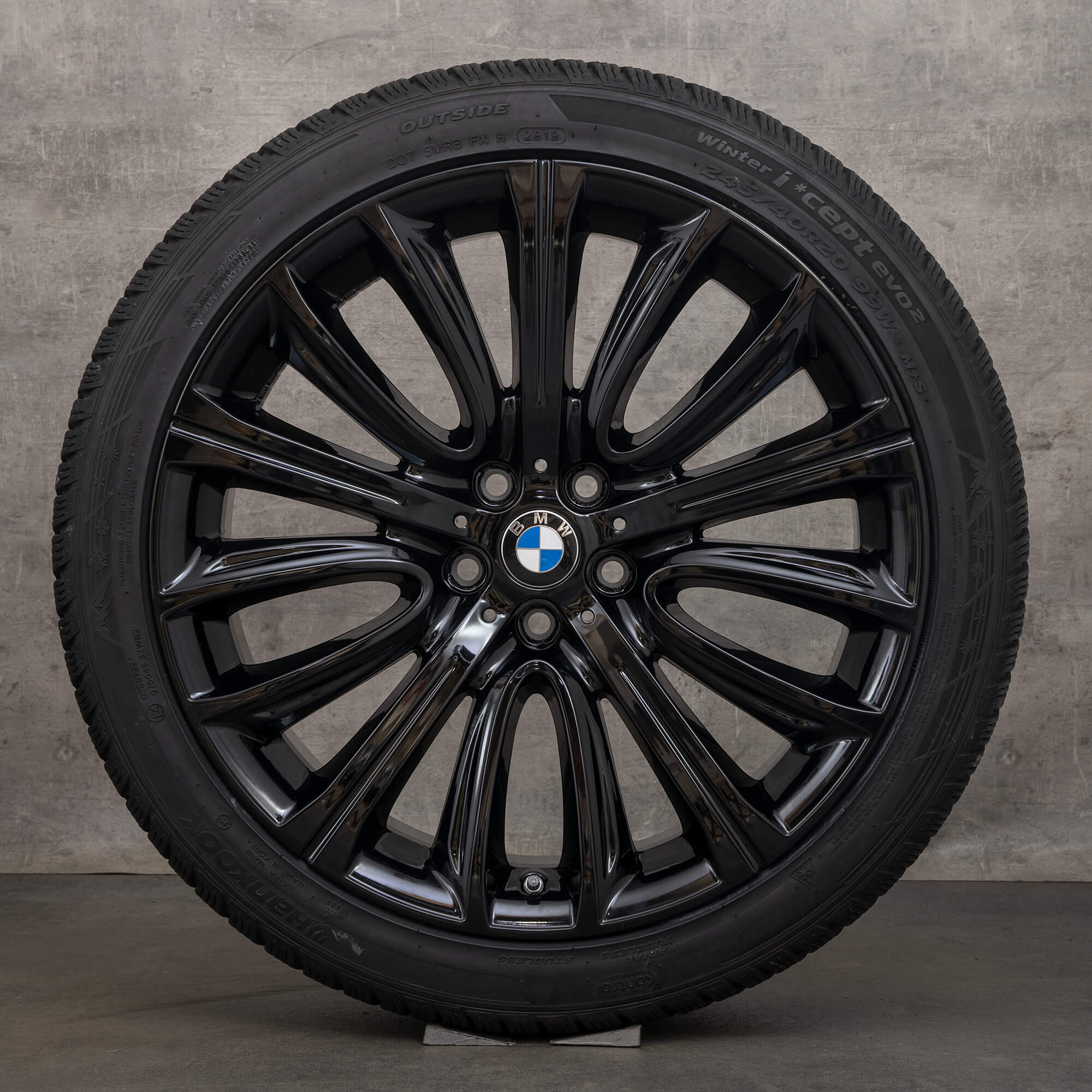BMW 6-serie GT G32 7-serie G11 G12 vinterhjul 20-tommers felger 628 vinterdekk