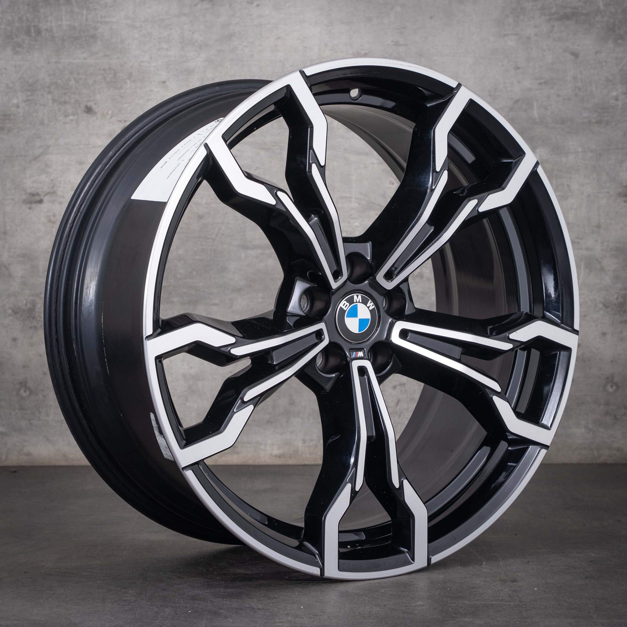 Jantă originală BMW X3M X4M de 21 de inci F97 F98 Styling 765 M 8060041 negru diamantate
