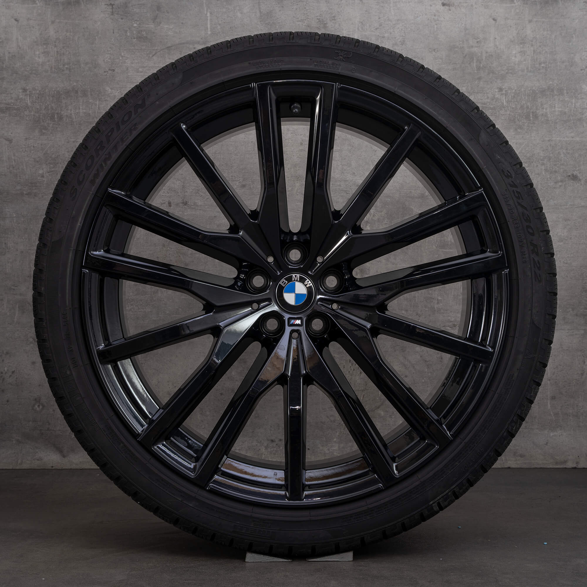 BMW X5 G05 X6 G06 Winterreifen 22 Zoll Winterräder Styling 742 M 