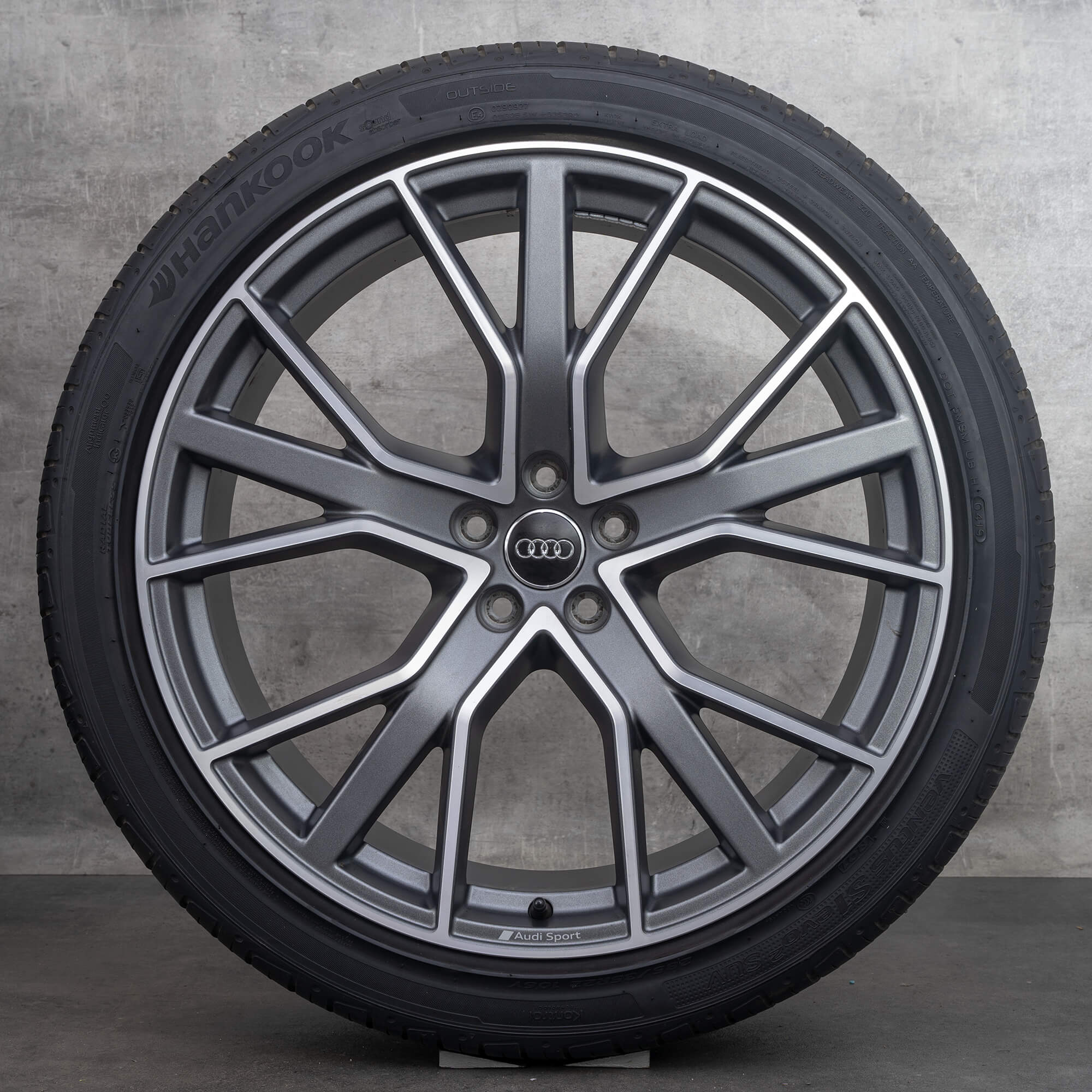 Audi Sport 22 inch velgen Q7 SQ7 4M Performance zomervelgen zomerbanden