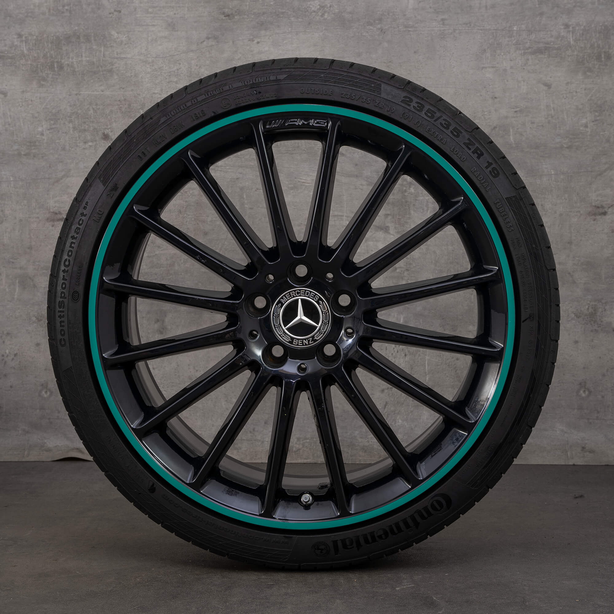 Jantes Mercedes AMG 19 pouces Classe A A45 W176 CLA 45 W117 250 jantes été sport