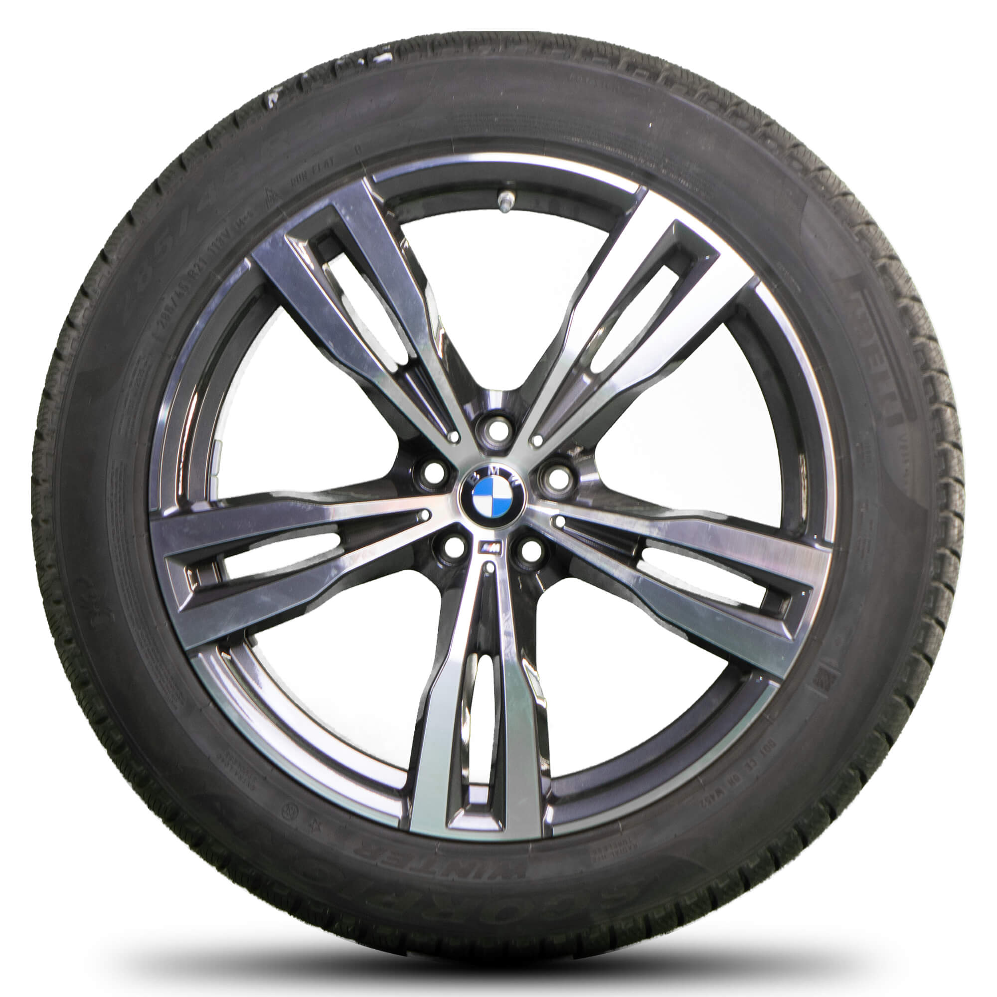 BMW 21 inch rims X7 G07 alloy winter tires wheels styling M754