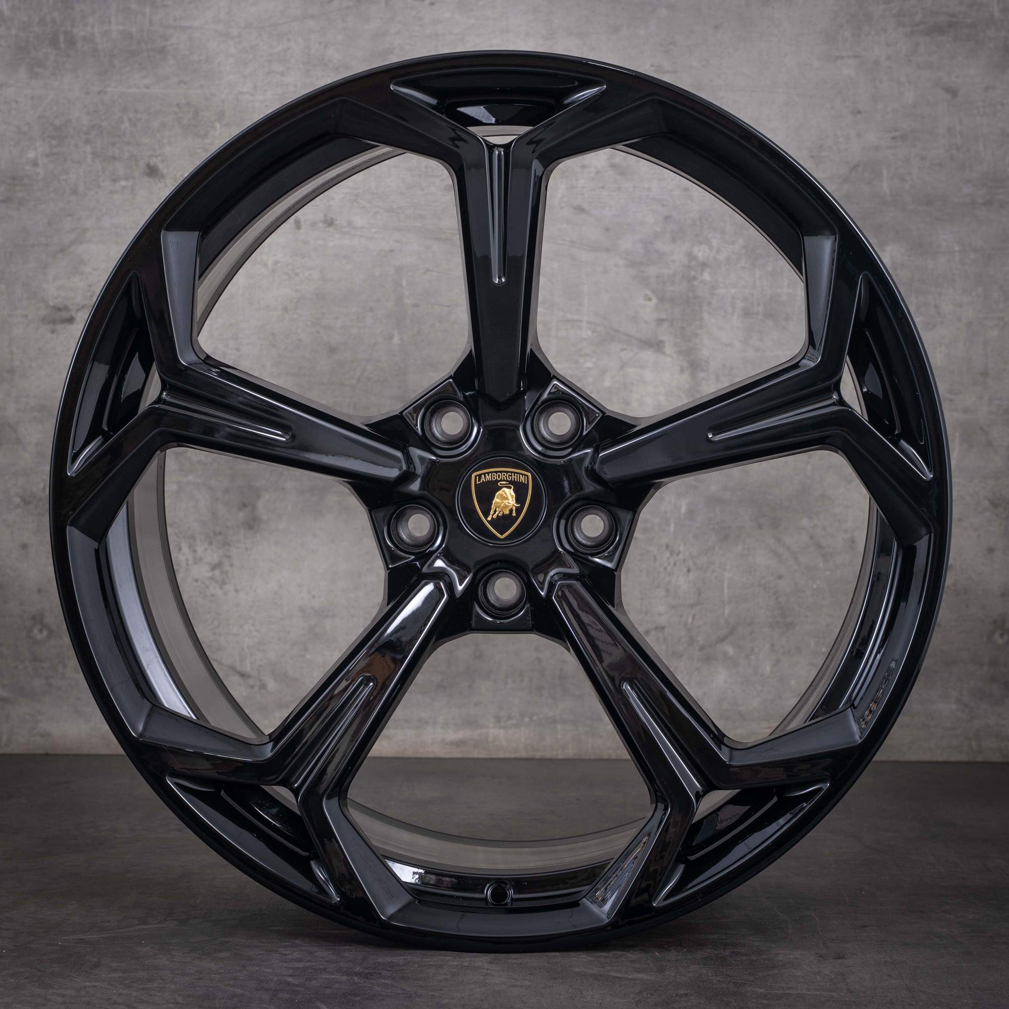 OEM Lamborghini Urus 22inch rims 4ML601025M 4ML601025N Gloss Black