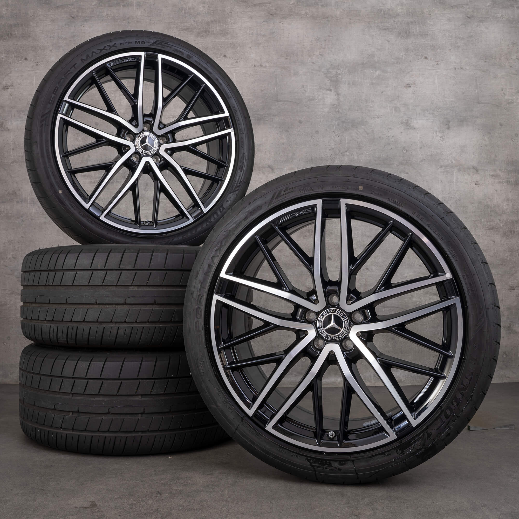 OEM Mercedes Benz GLC 43 AMG rims 21 inch C253 X253 summer wheels ...