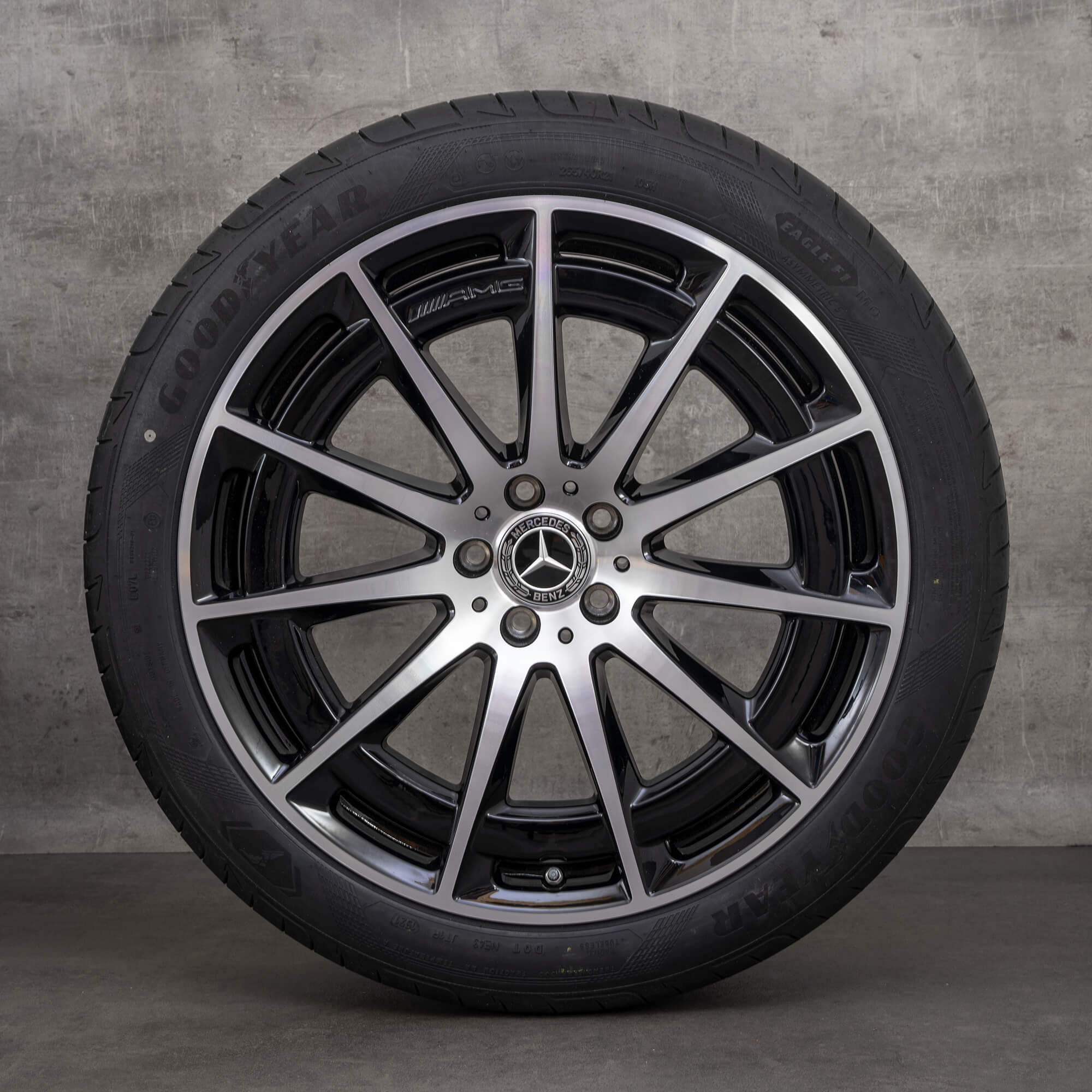 Mercedes AMG 21 pouces jantes EQS V297 pneus d'été roues A2974011400 NOUVEAU