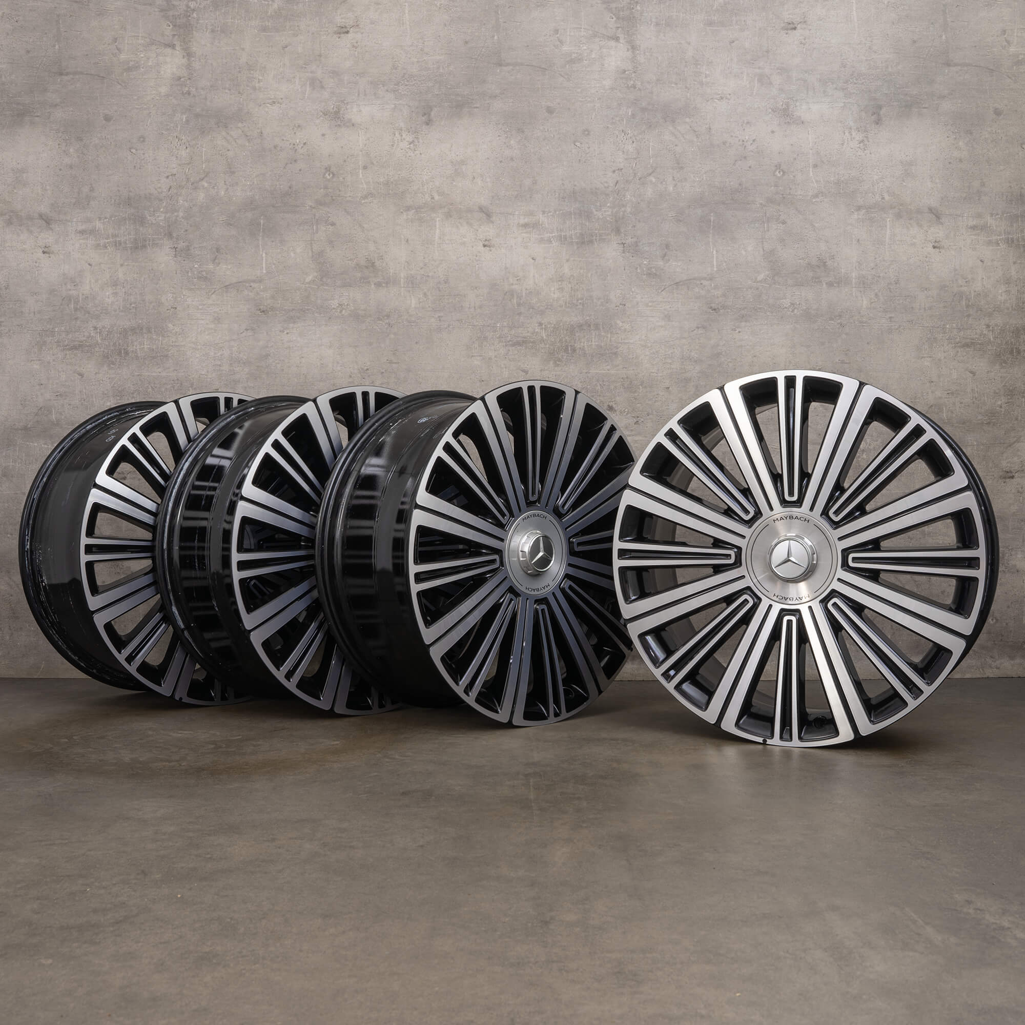 Original Maybach Mercedes GLS 600 X167 22 Zoll Felgen A1674011400 A1674016000