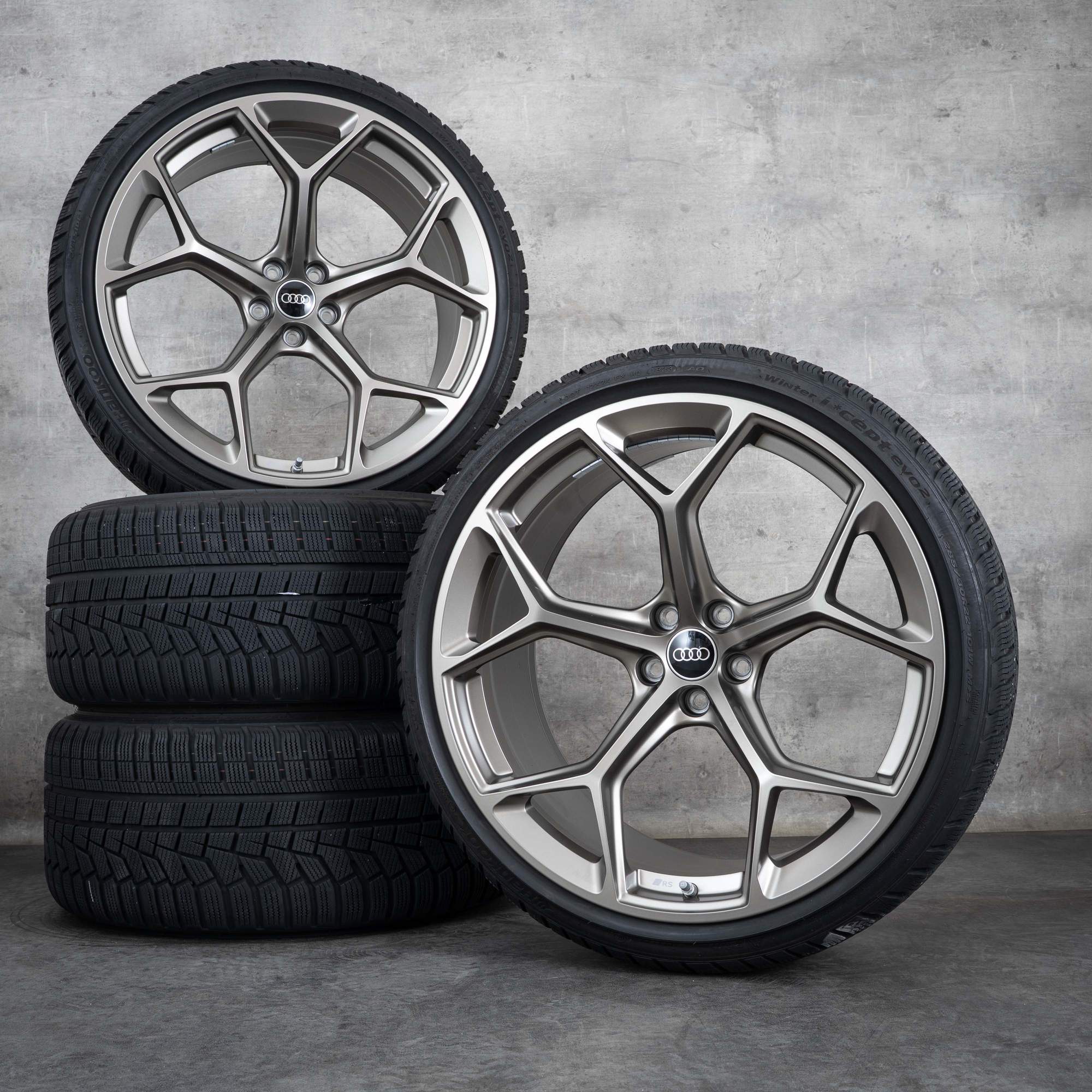 OEM Audi RS6 RS7 rims 22 inch 4K C8 summer wheels Performance honeycomb ...