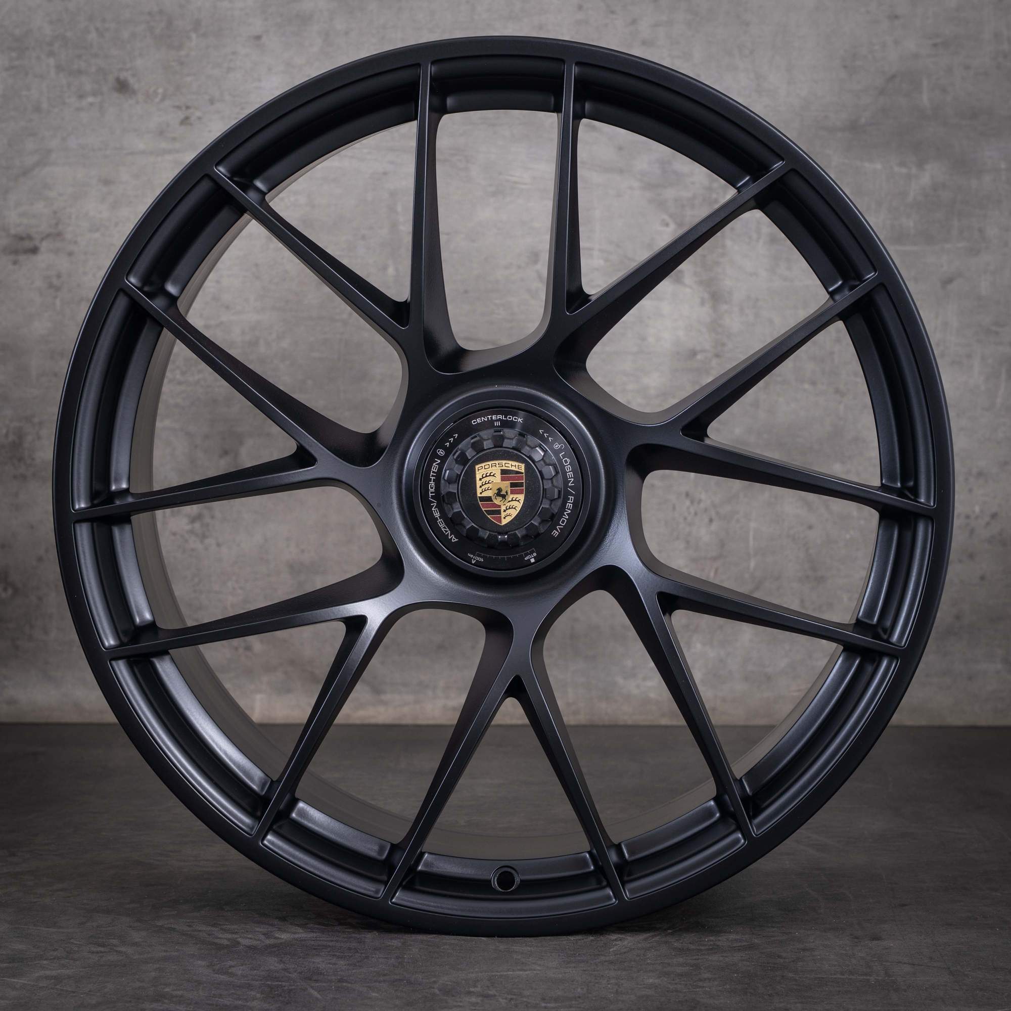 Alkuperäiset Porsche-vanteet 991 GTS 20 tuumaa 99136277101 alumiinivanteet 9913627210 mattamusta