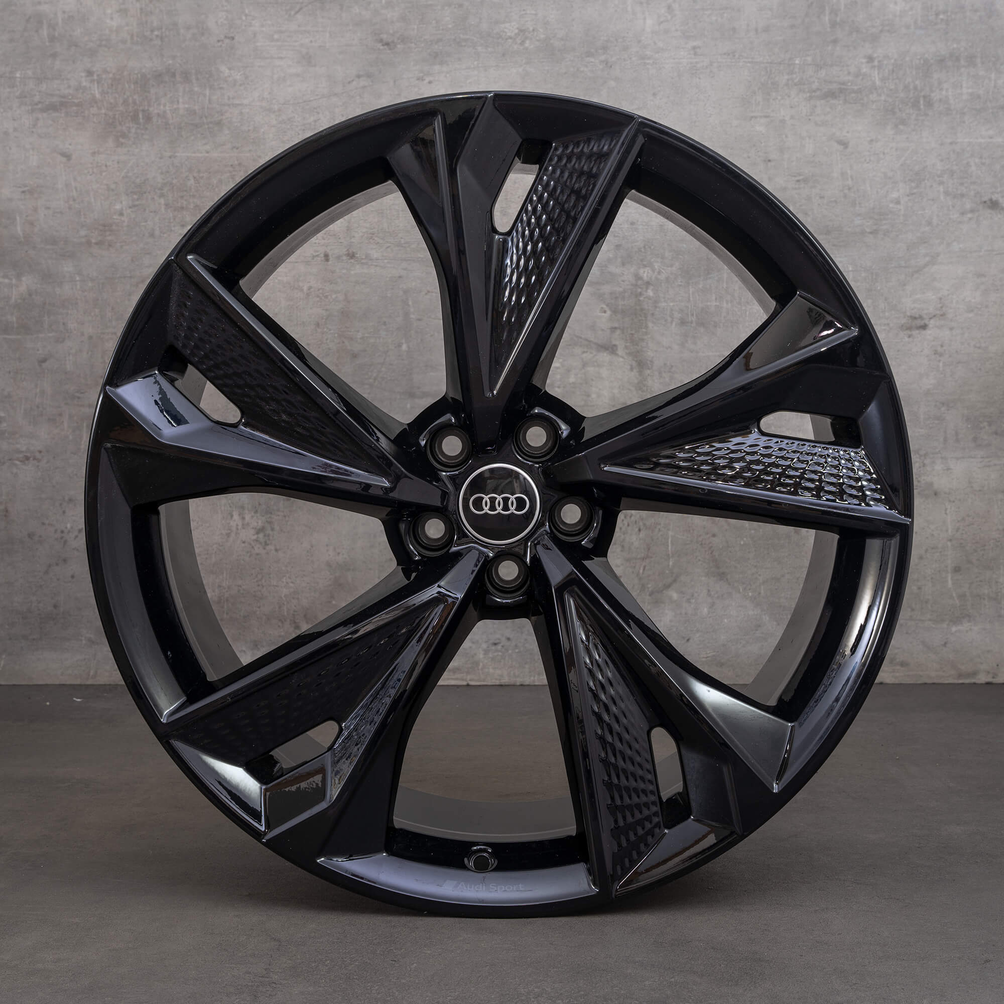 Audi 22 tums fälgar RS6 RS7 4K C8 aluminiumfälgar 4K0601025BC 10,5 x ET19 NYA