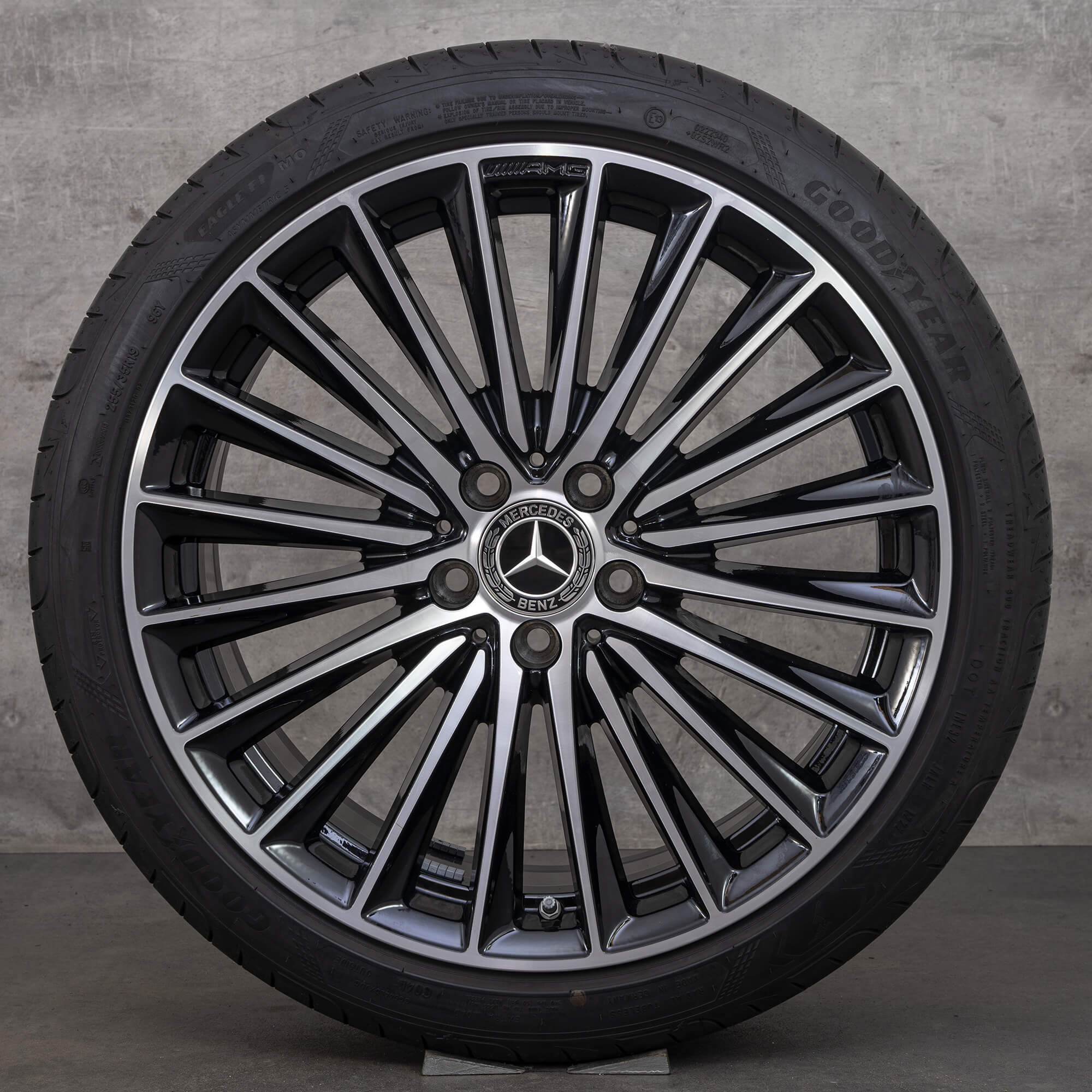 Adesivi Strisce Cerchi Per Mercedes-Benz AMG 18'' - Vinile Lucido Arancione, Durata 5-7 Anni - Foto 10