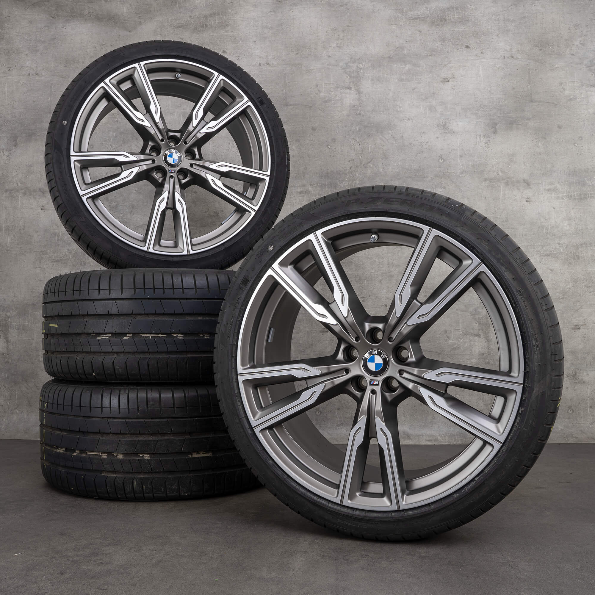 BMW 22 Zoll Felgen X5 G05 X6 G06 Styling M747 Alufelgen 
