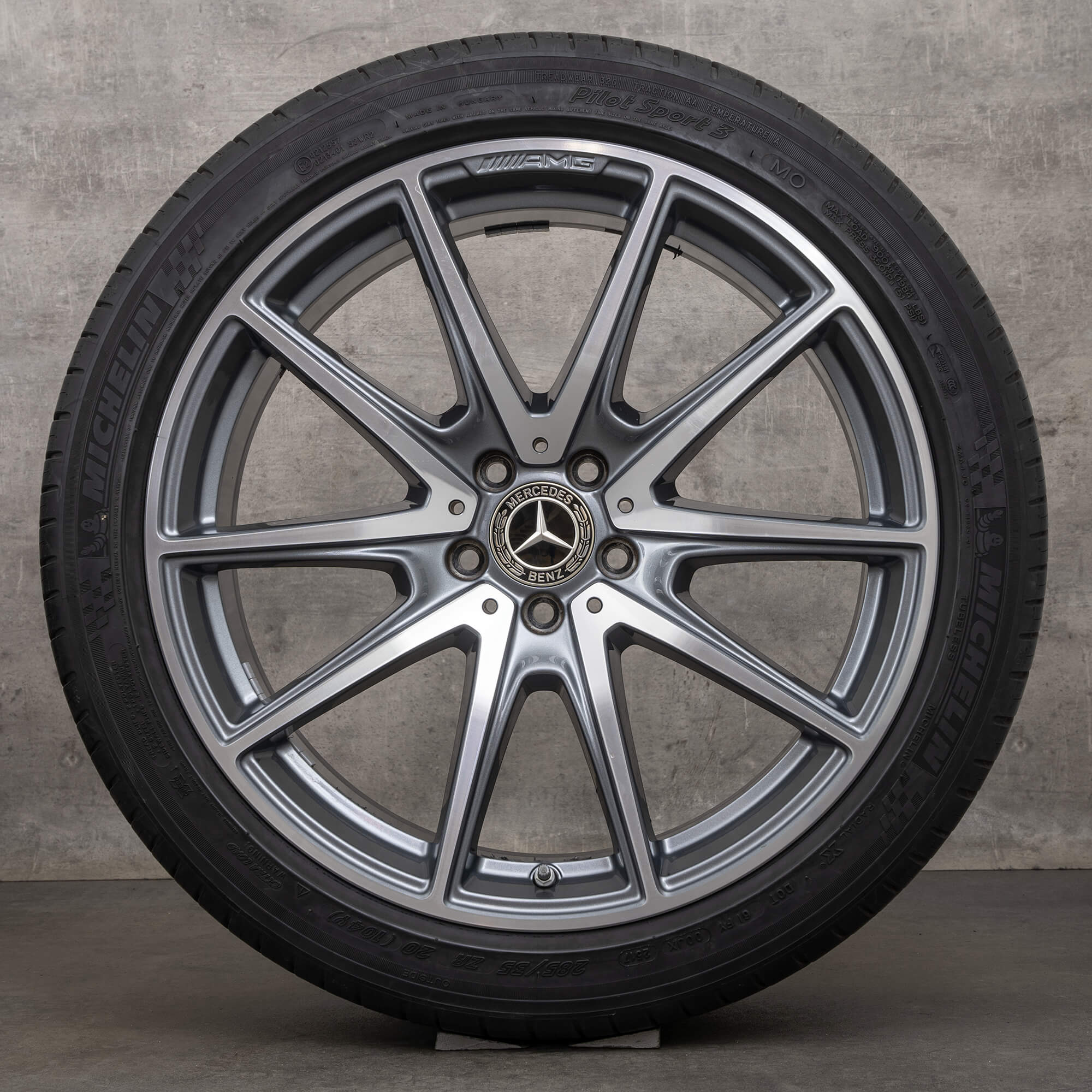 AMG Mercedes Benz S-Class W222 S63 S65 summer wheels 20 inch rims tires