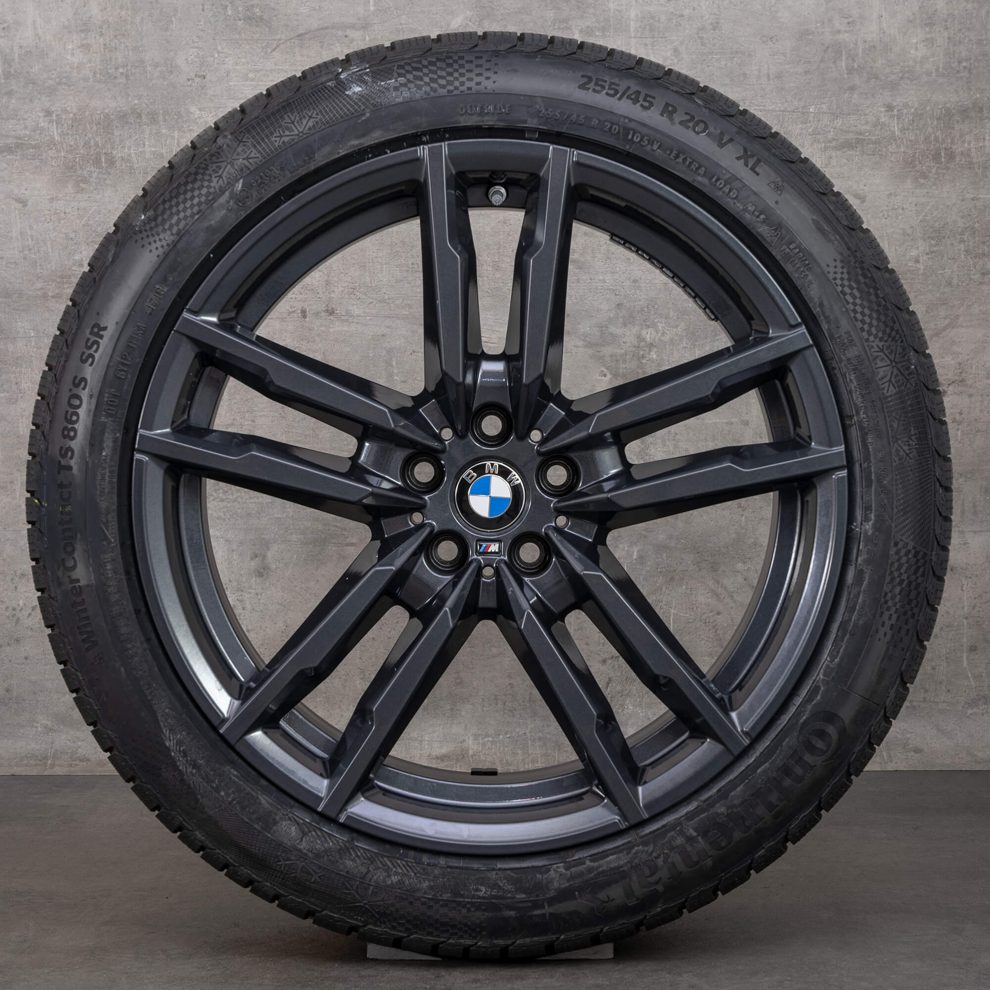 BMW 20 calowe felgi X3M F97 X4M F98 kompletne koła zimowe Stylizacja M764