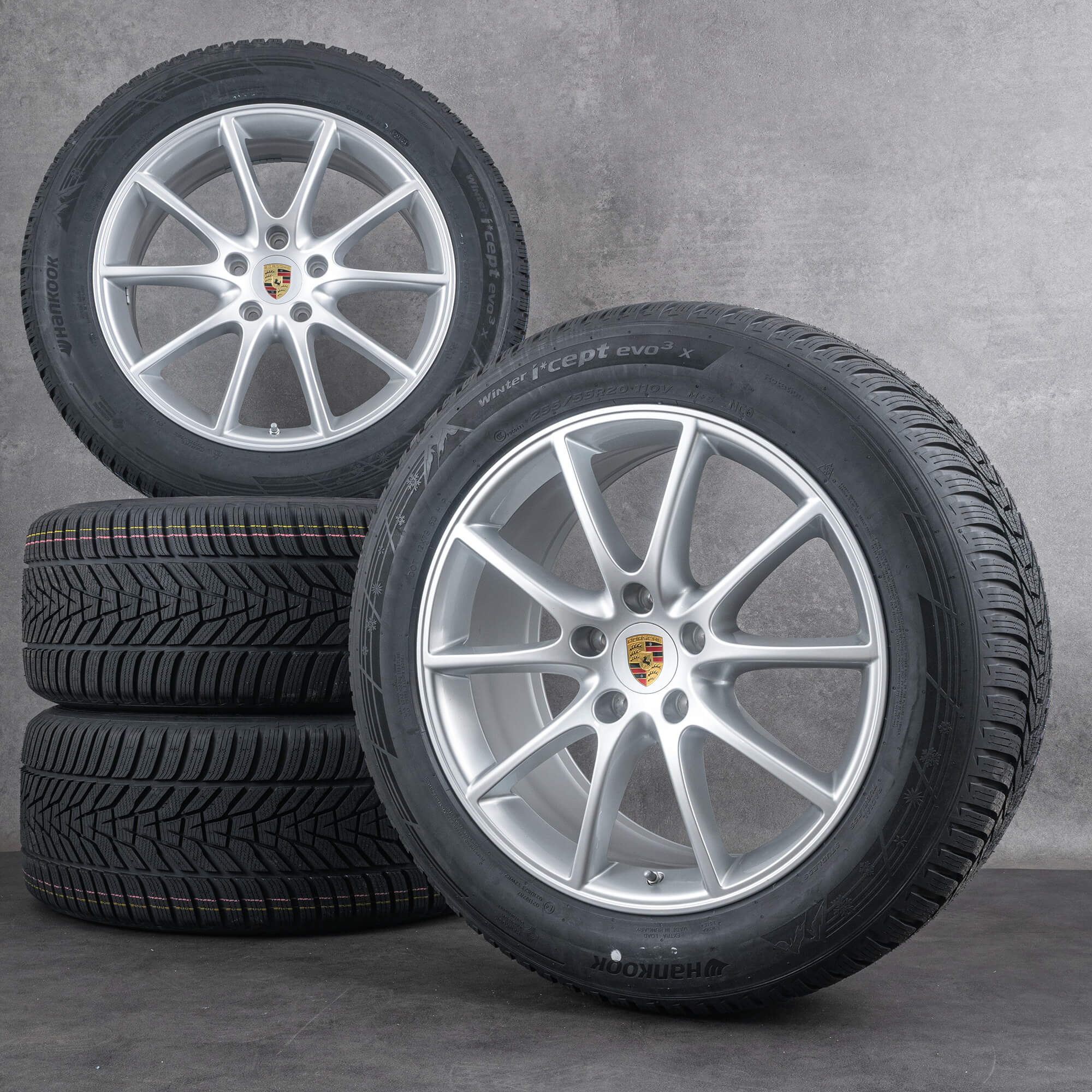 oem Porsche rims 20 inch Cayenne 9YA II snow tire packages NEW