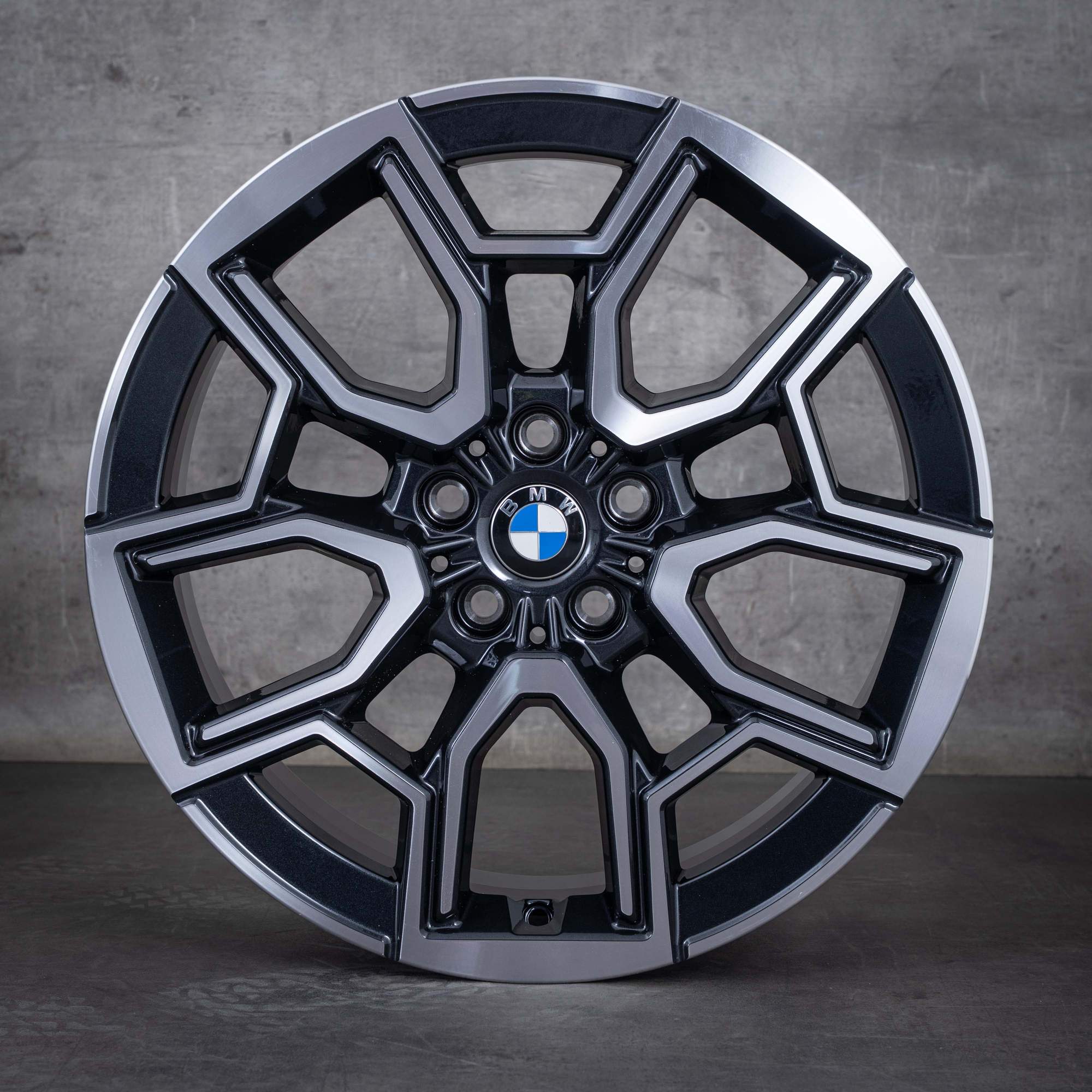 Original BMW X1 iX1 X2 iX2 Felgen 19 Zoll U10 U11 Styling 867 M 6898041 midnight grey glanzgedreht NEU