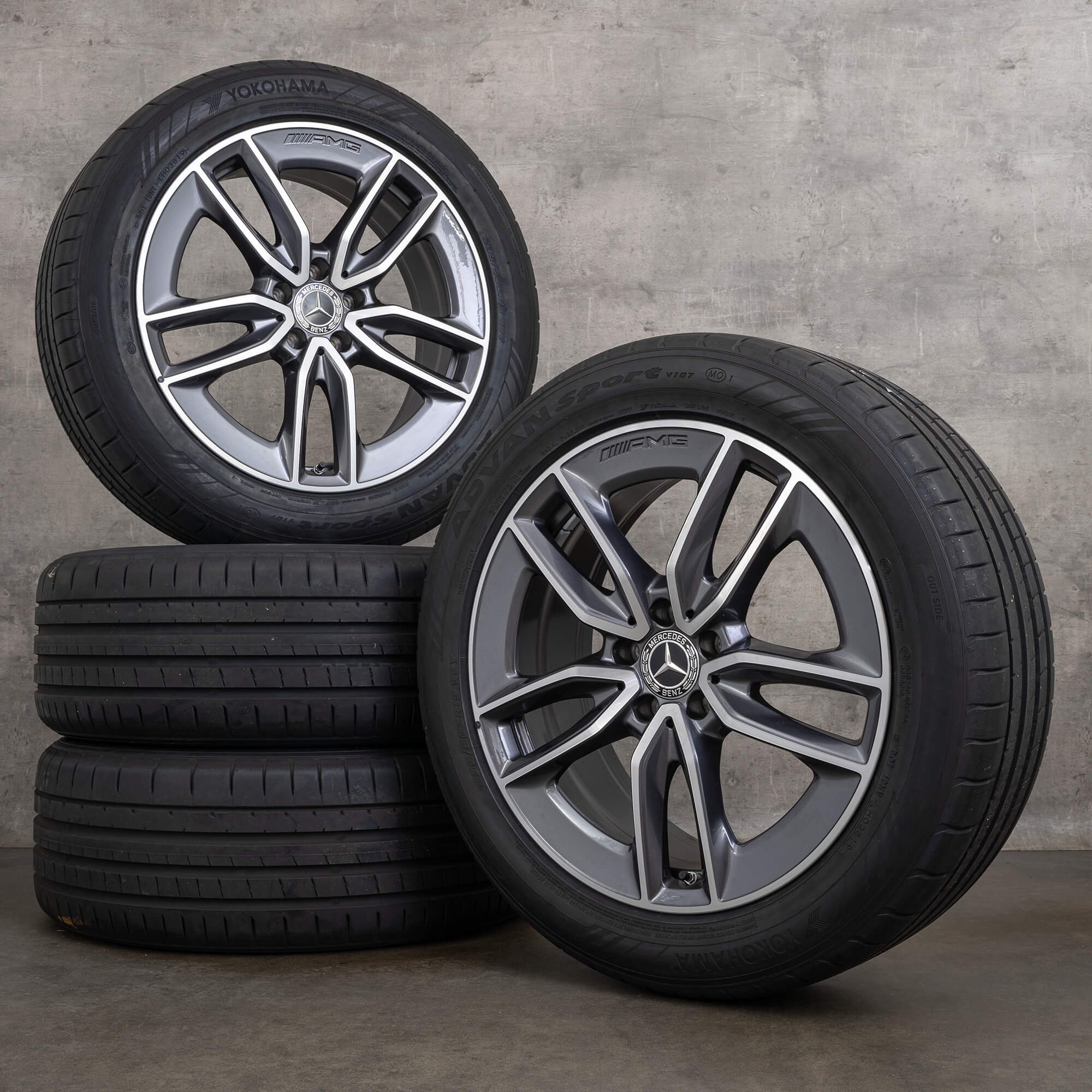 Originale Mercedes Benz GLA GLB AMG fælge 19 tommer 35 45 & S H247