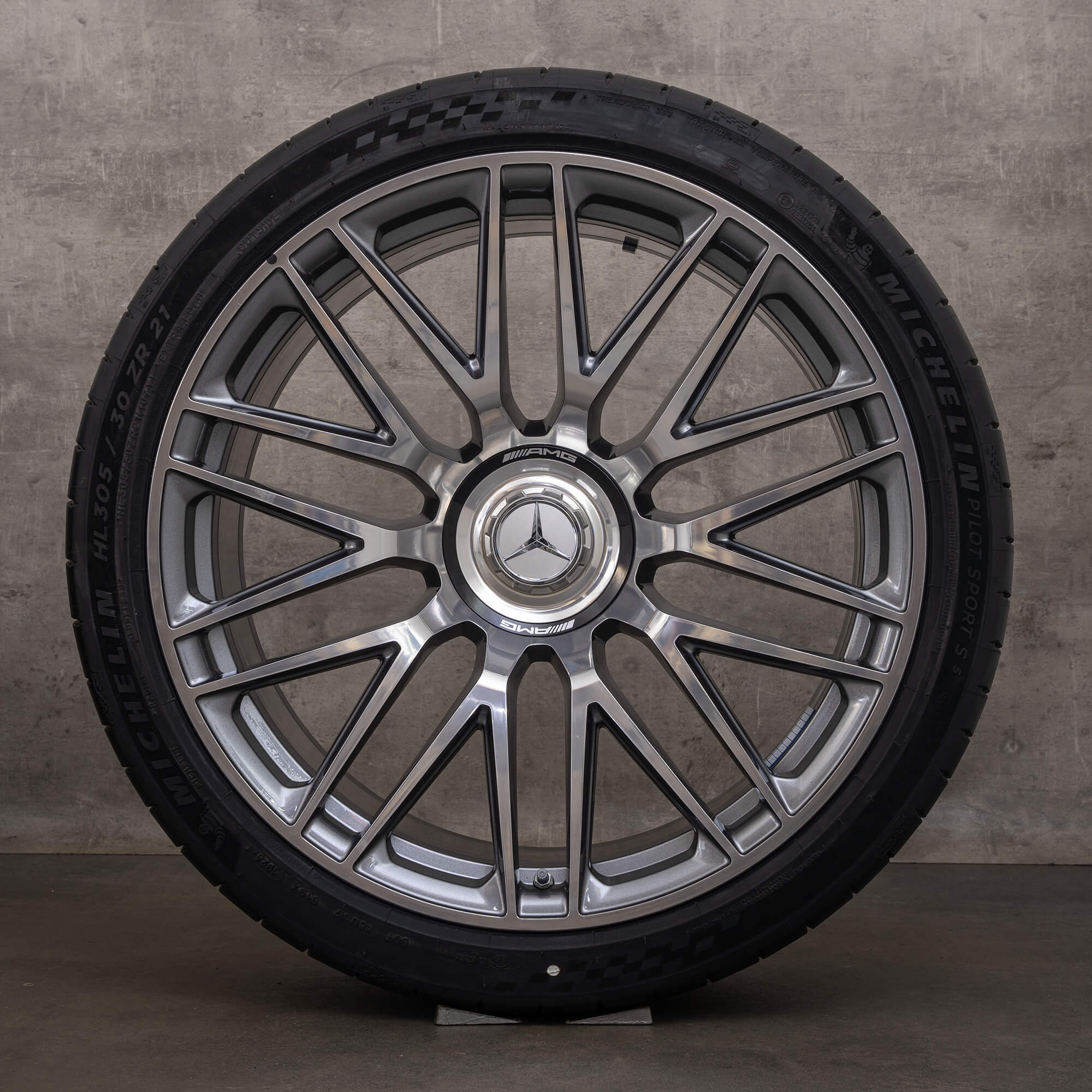 OEM Mercedes Benz AMG GT rims 21 inch C192 summer wheels