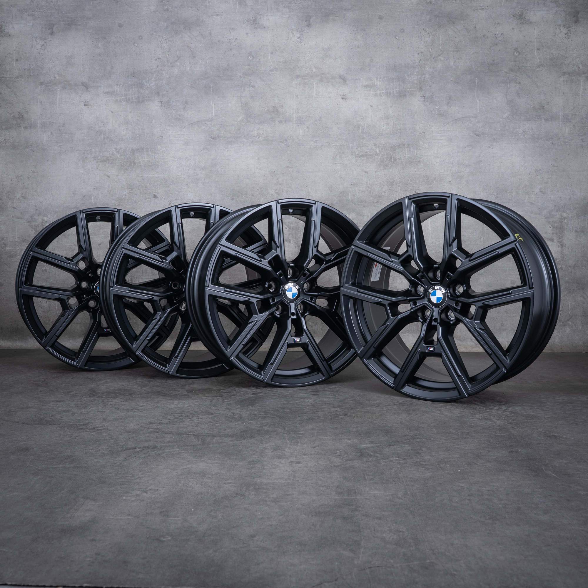 Oryginalne felgi BMW serii 4 i4 19 cali G26 Gran Coupe Styling 859 M 8747304 8747305 czarny mat