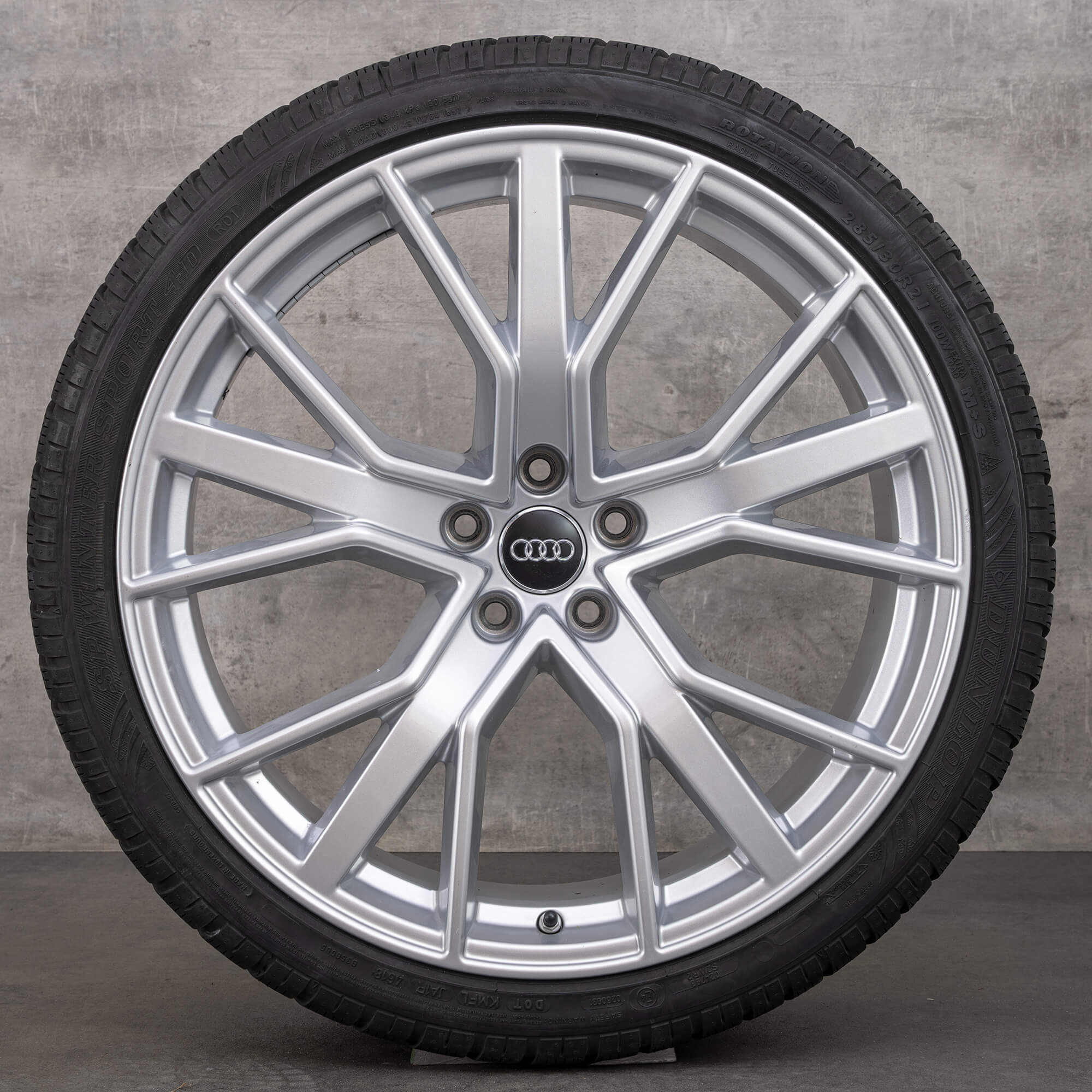 Audi 21 inch velgen RS6 4G C7 performance alloy winterbanden wintervelgen