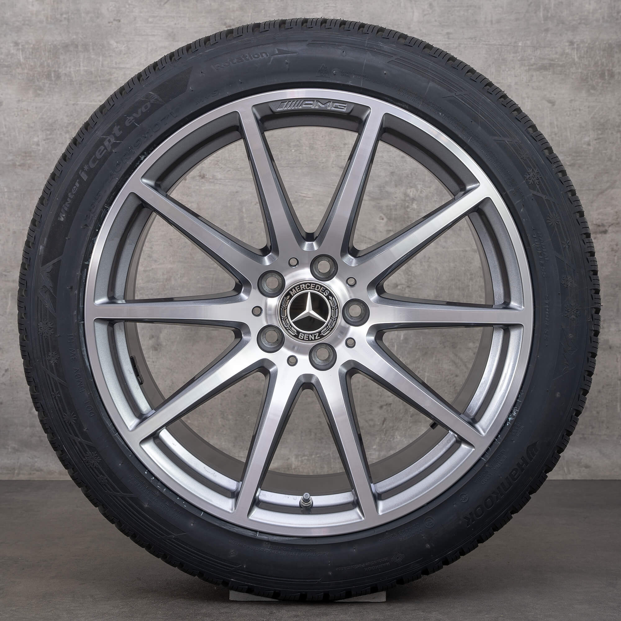 AMG 19 Zoll Mercedes Benz Felgen SL 43 R232 Alufelgen Winterreifen 