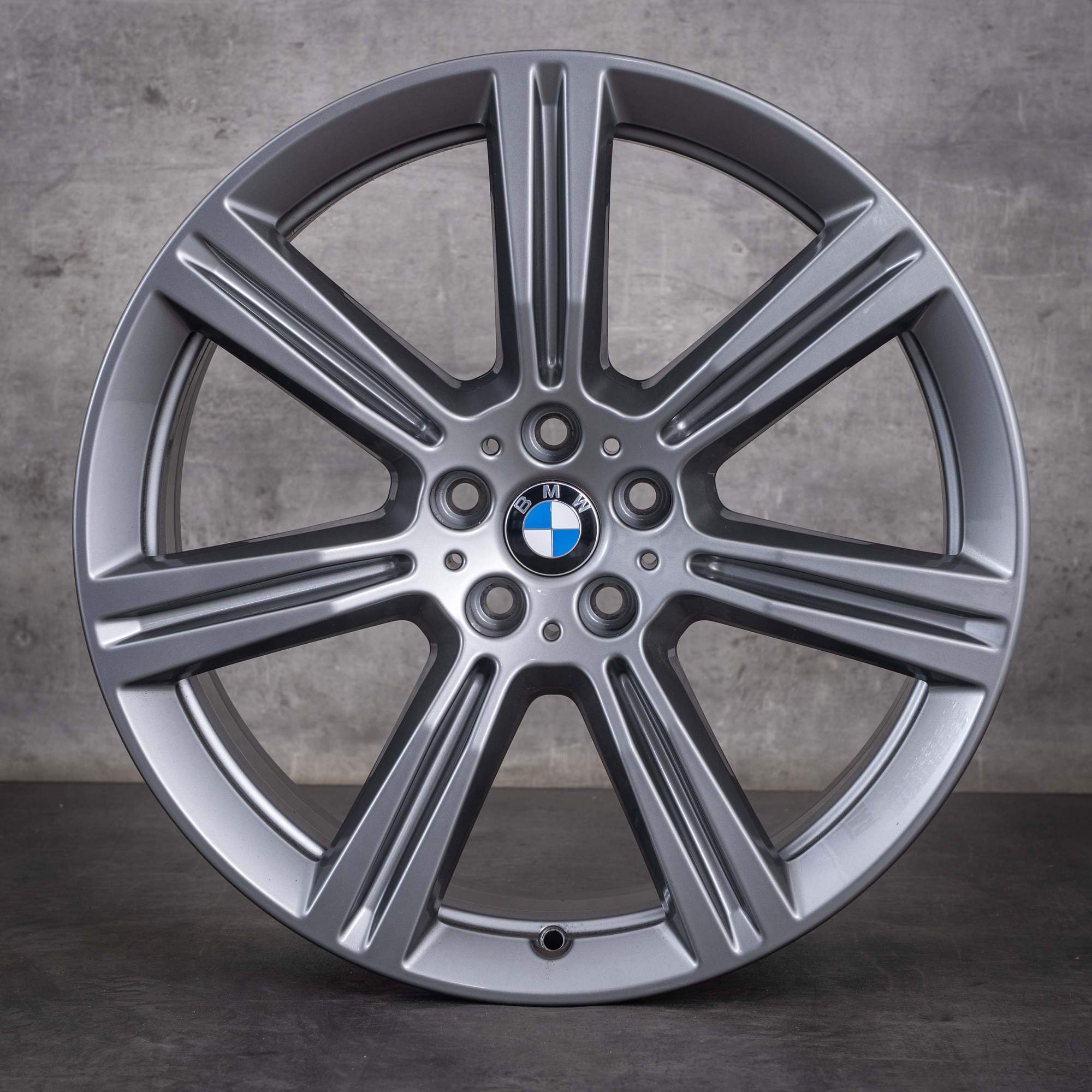 OEM BMW X5 X6 20inch rims G05 G06 Styling 736 6883753 Ferric Gray Gloss
