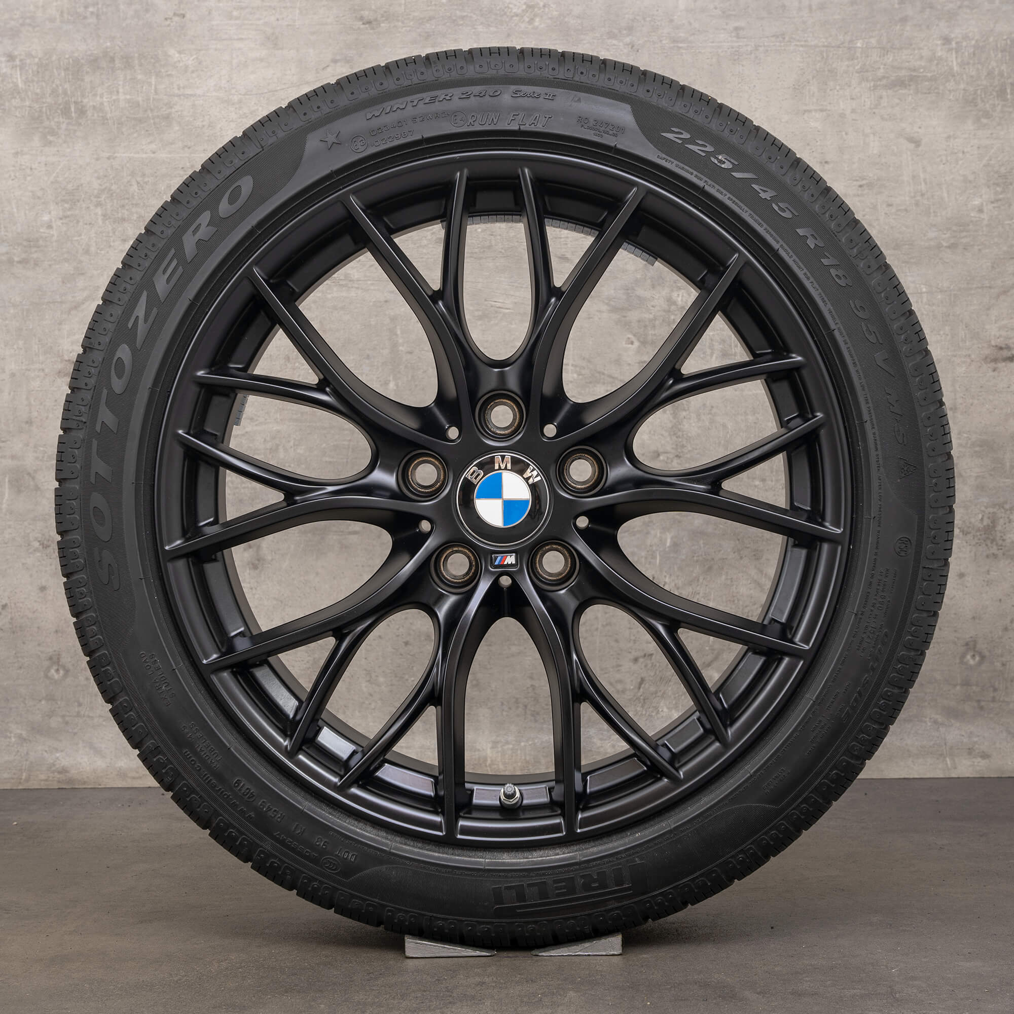 BMW 3er F30 F31 4er F32 F33 Winterreifen 18 Zoll Felgen Styling 405 M 6865157