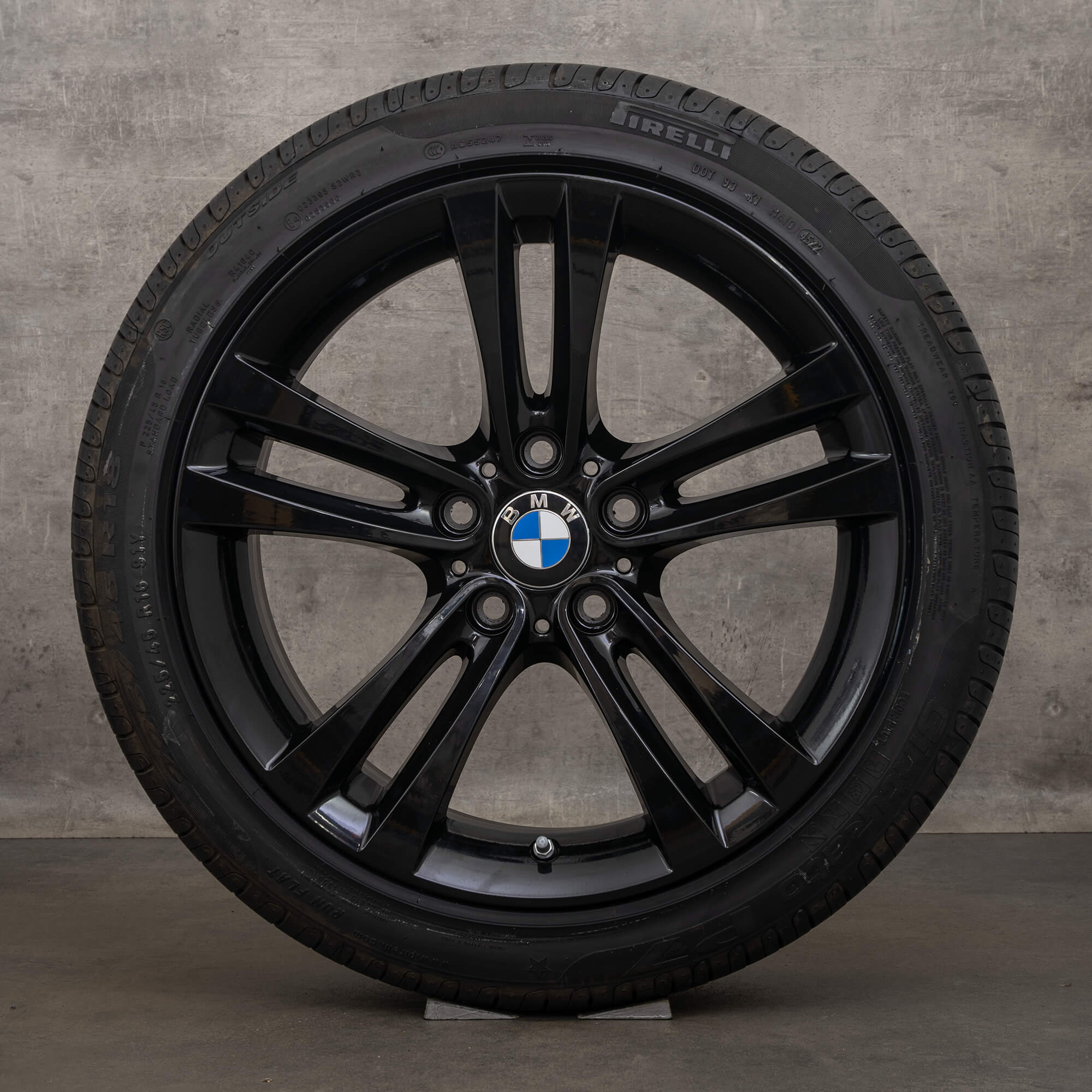 OEM BMW 3 Series F30 F31 4 F32 F33 F36 18 inch rims winter tires