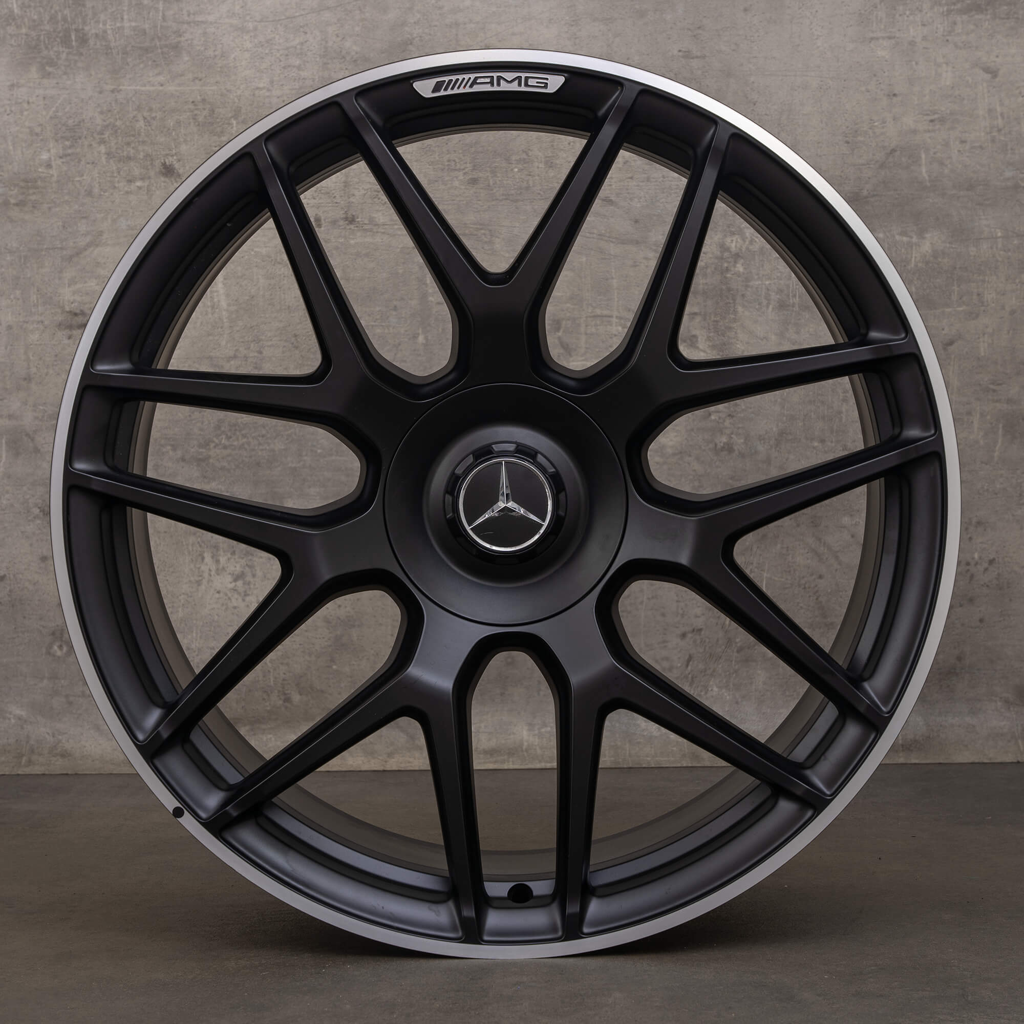 OEM AMG Mercedes Benz G Class 63 rims 22 inch W463A A4634012000 black matt NEW