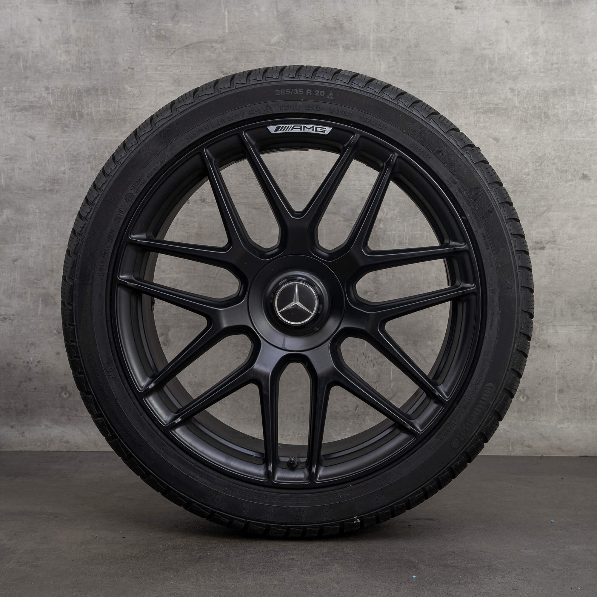 AMG 20 palcové ráfky Mercedes Benz S63 S65 W222 zimní kola pneumatiky hliníkové