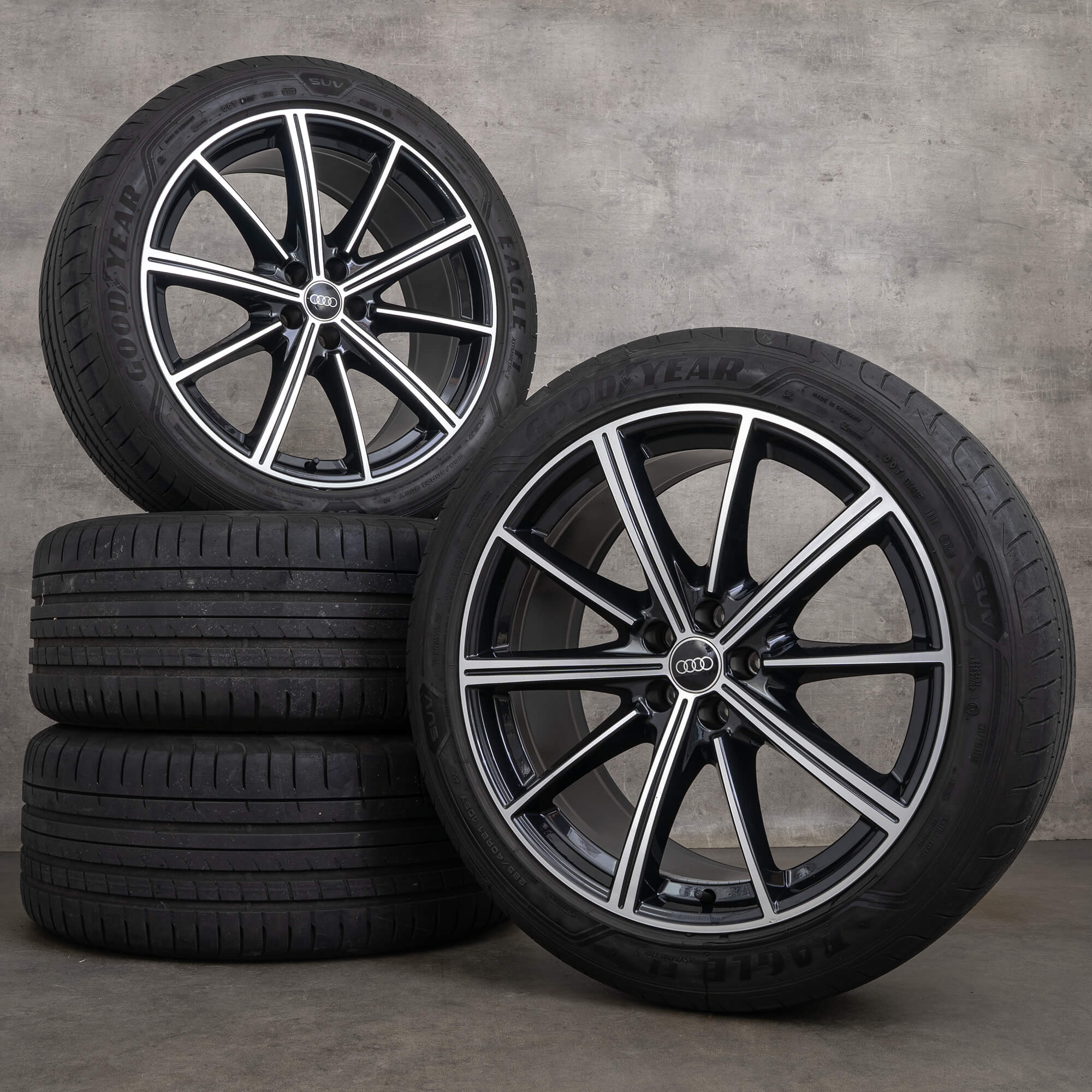 Audi Q7 SQ7 4M summer wheels 21 inch rims tires 4M0601025CC