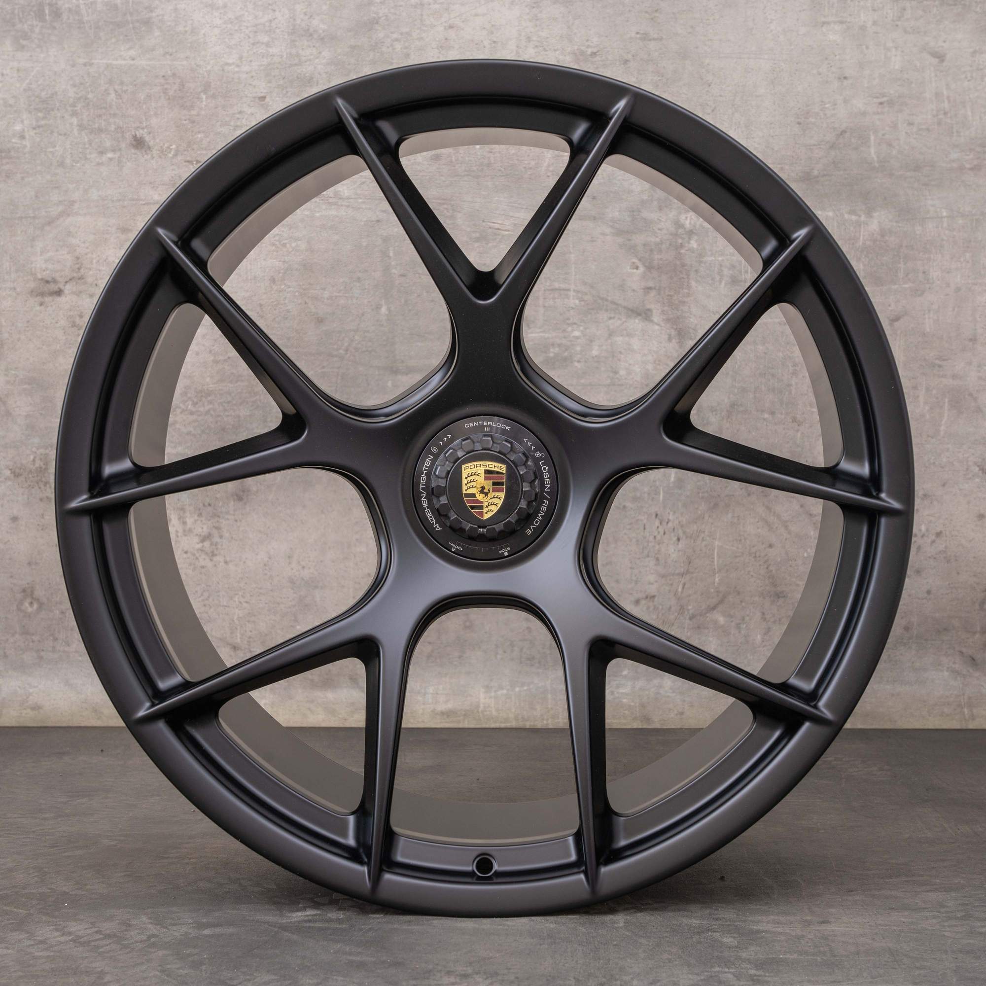 Oryginalne felgi magnezowe Porsche 992 I II GT3 20 21 cali 9GT601025BG 9GT601025BF czarny mat NOWOŚĆ