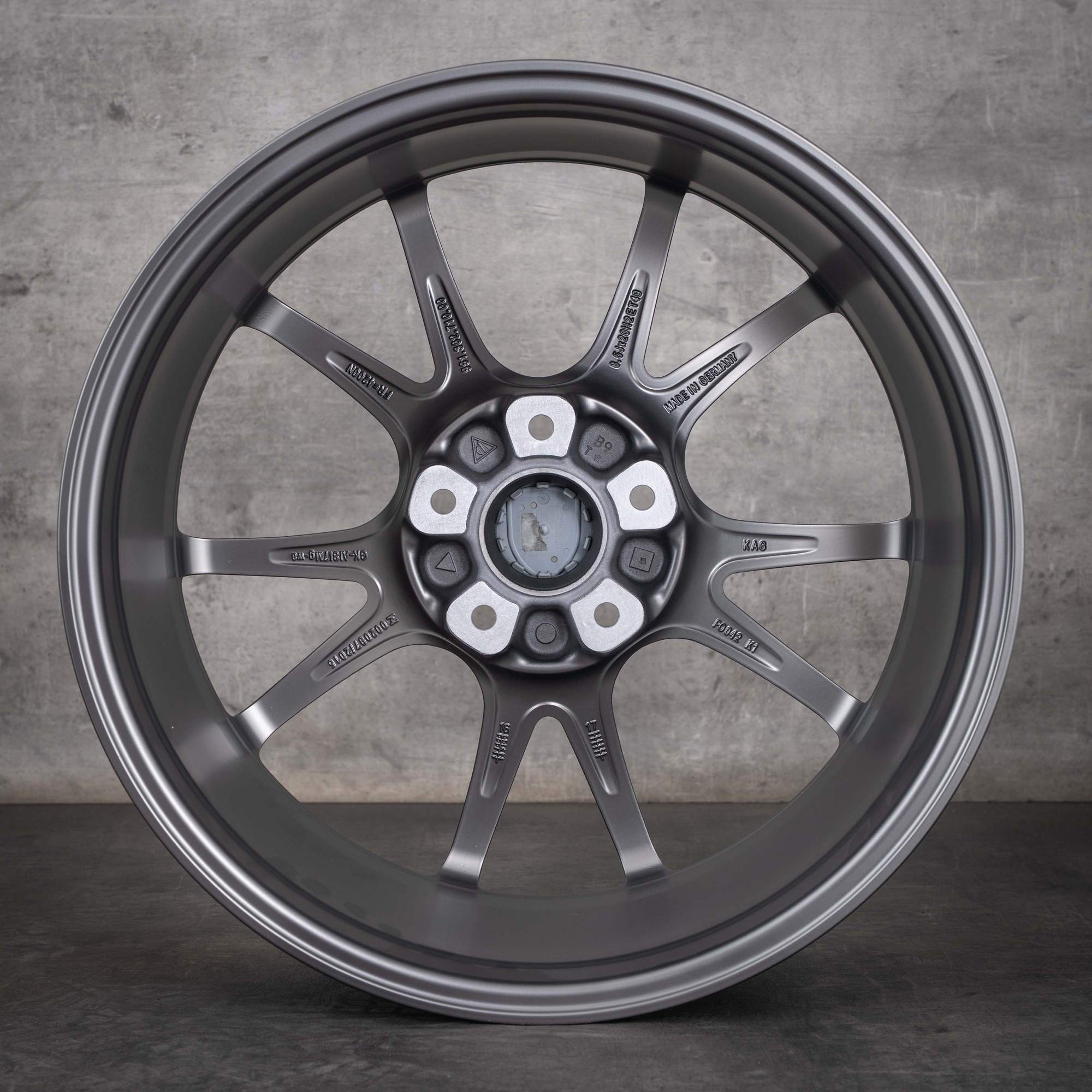 Jante oem Porsche 991 II 20 pouces 99136271000 argent platine mat