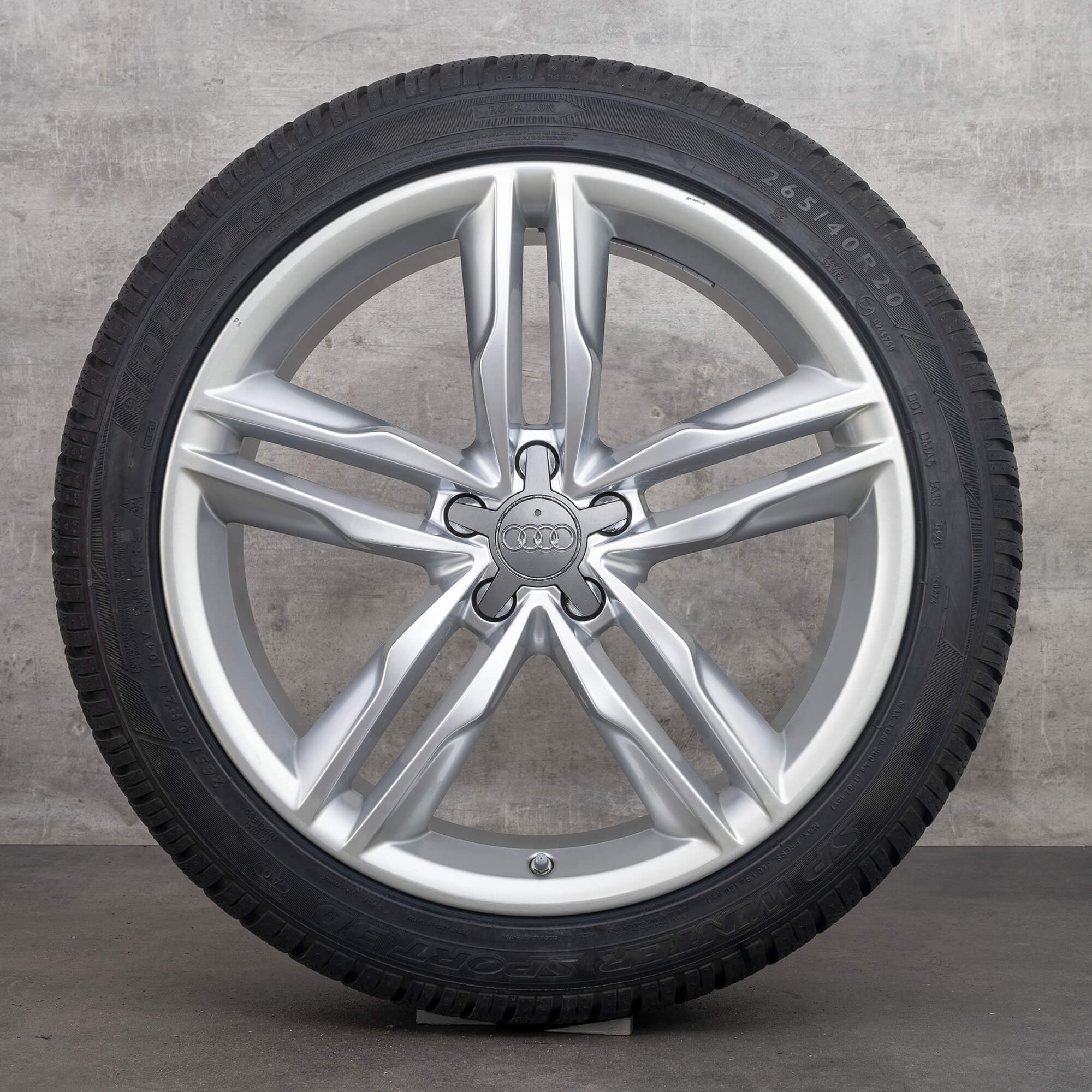 Audi 20 inch rims A8 S8 4H 4N winter tires wheels 4G8601025AJ 7 mm