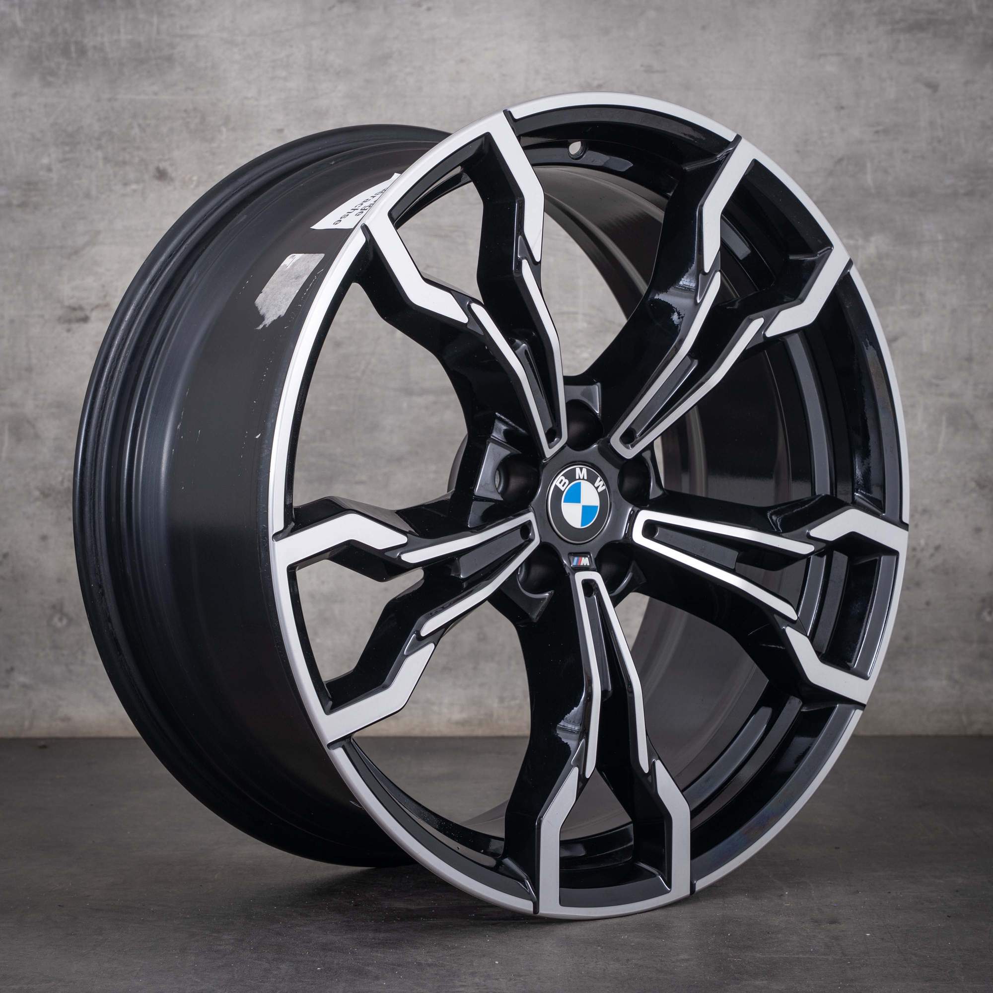 Jantă originală BMW X3M X4M de 21 de inci F97 F98 Styling 765 M 8060041 negru diamantate