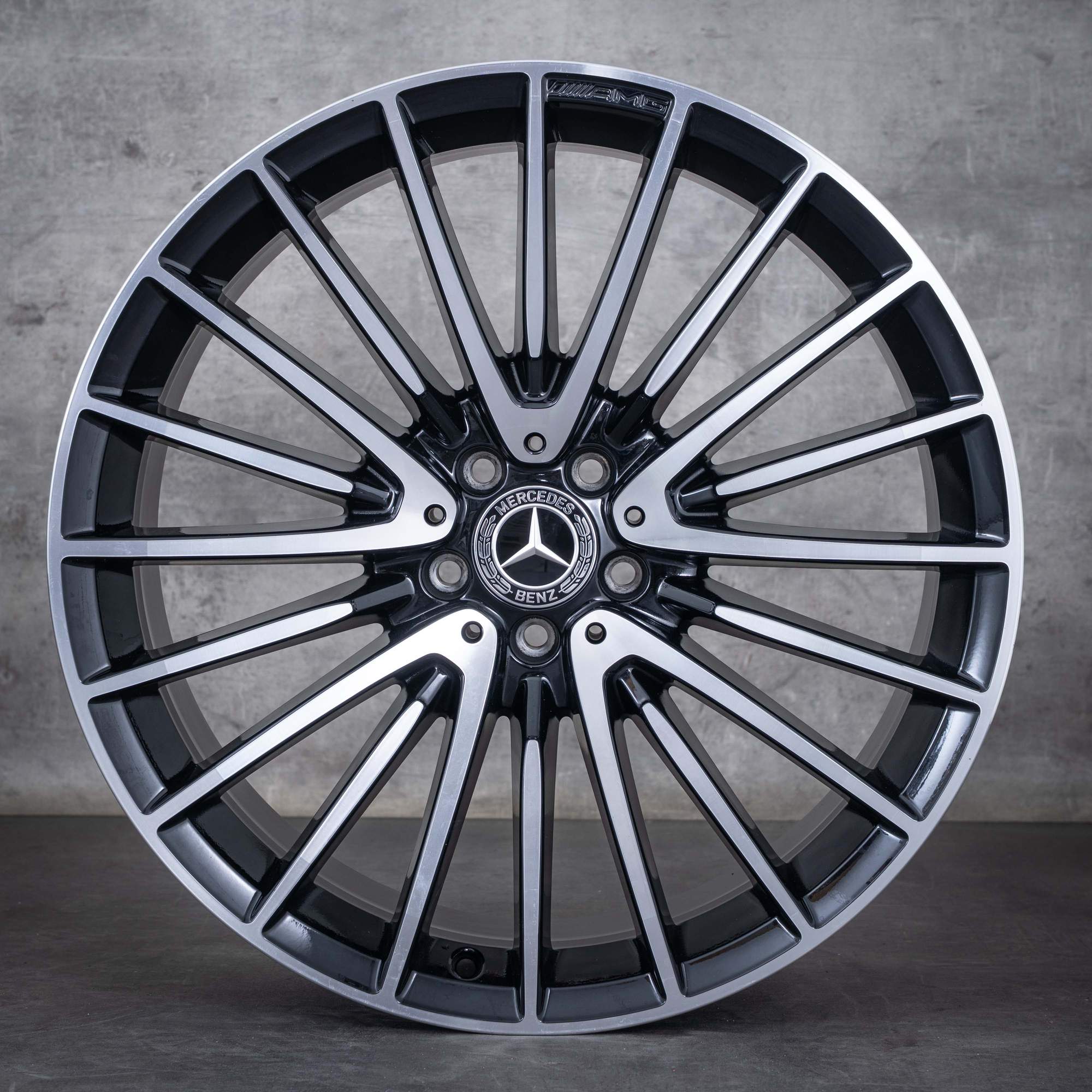 Oryginalne felgi Mercedes Benz Klasa S 21 cali W223 V223 A2234011700 A2234011800 czarne Polerowane