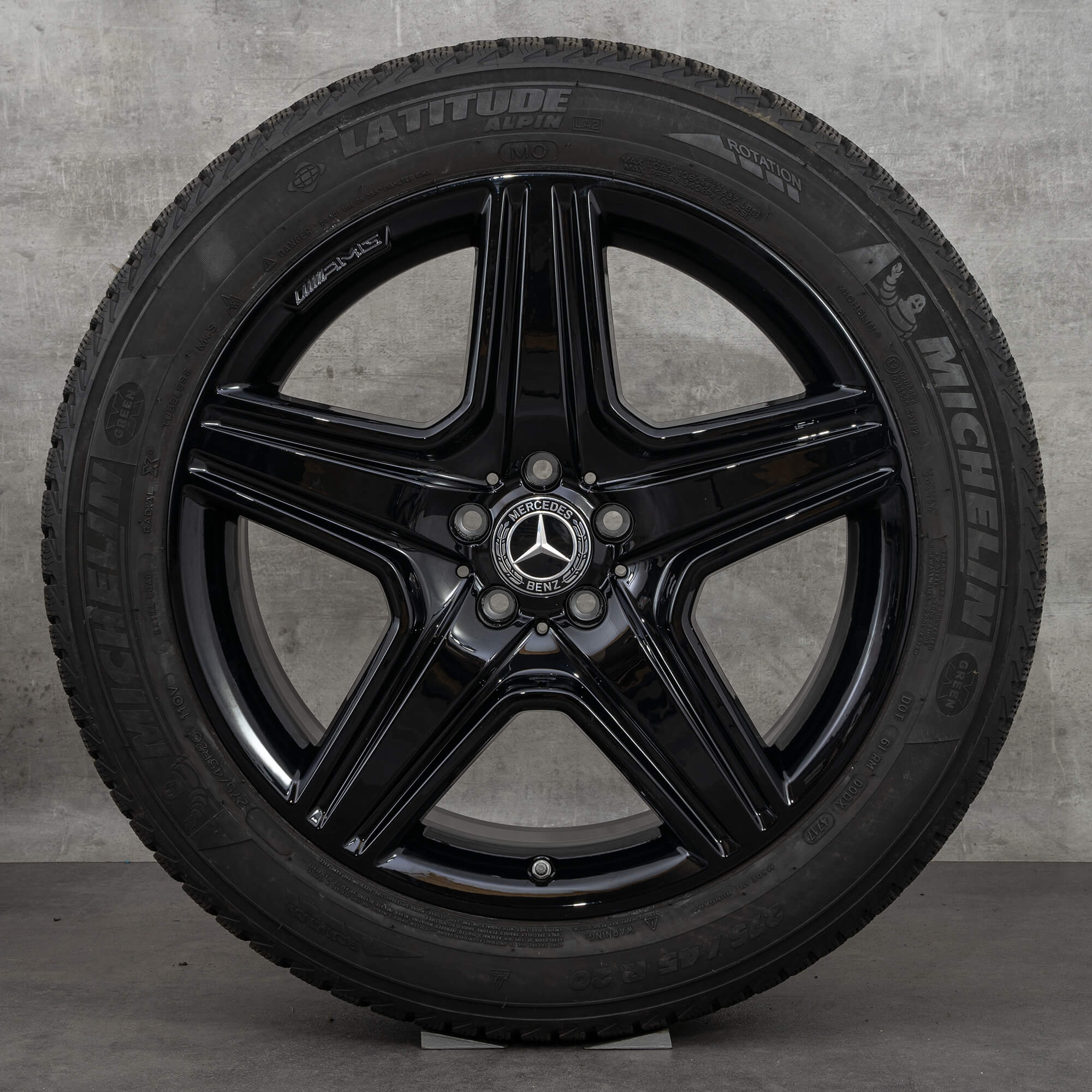 AMG 20 Zoll Mercedes Benz Felgen GL W166 X166 Winterreifen A1664012202
