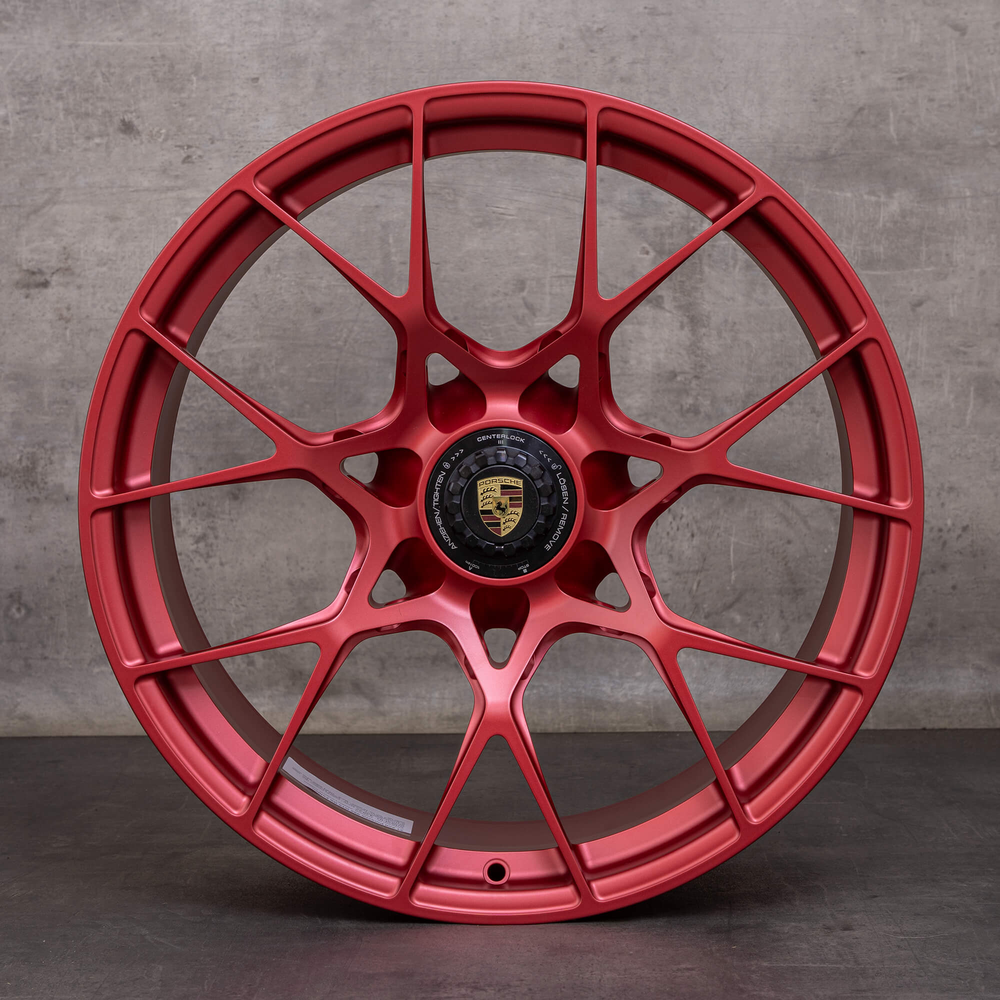 OEM Porsche 992 GT3 RS Rims 20 21 inch 9GT601025AF 9GT601025AH Pyrored NEW