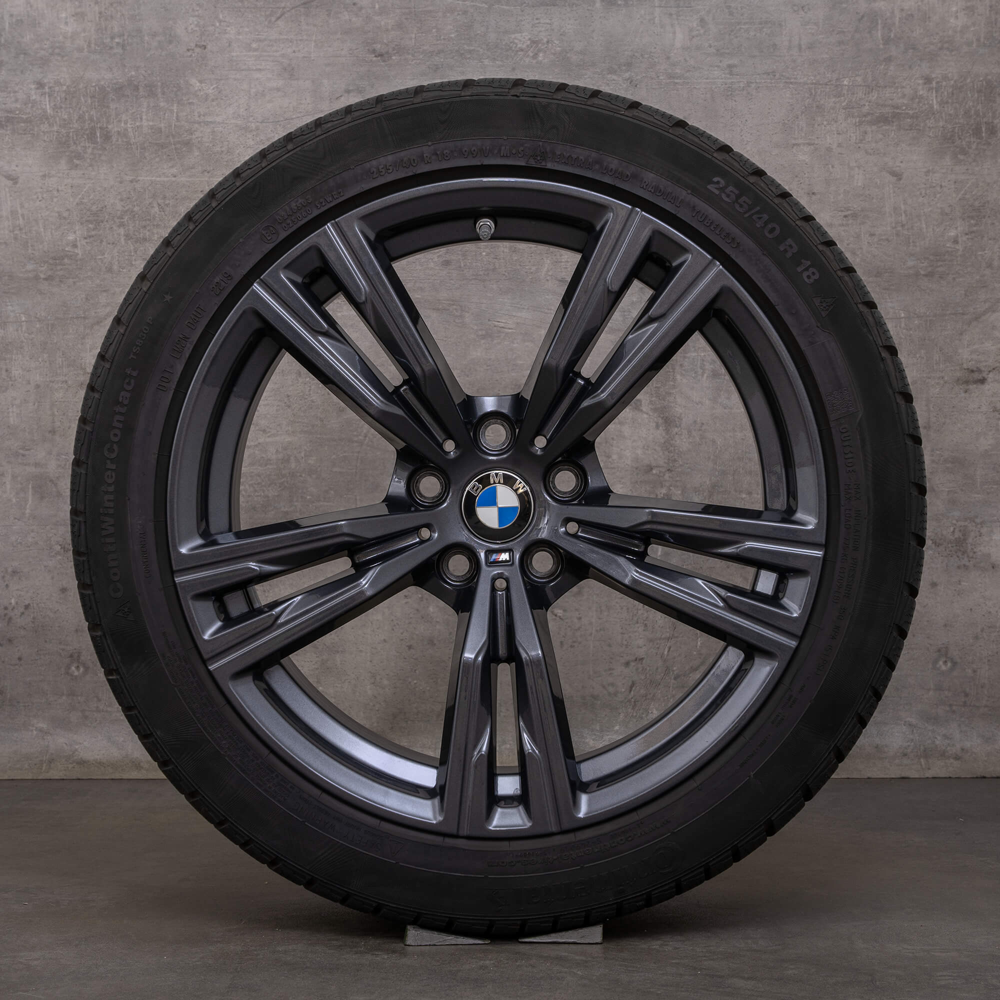 Originale BMW Z4 ruote invernali 18 pollici G29 cerchi styling 798 M 8091466 8091467 grigio orbita