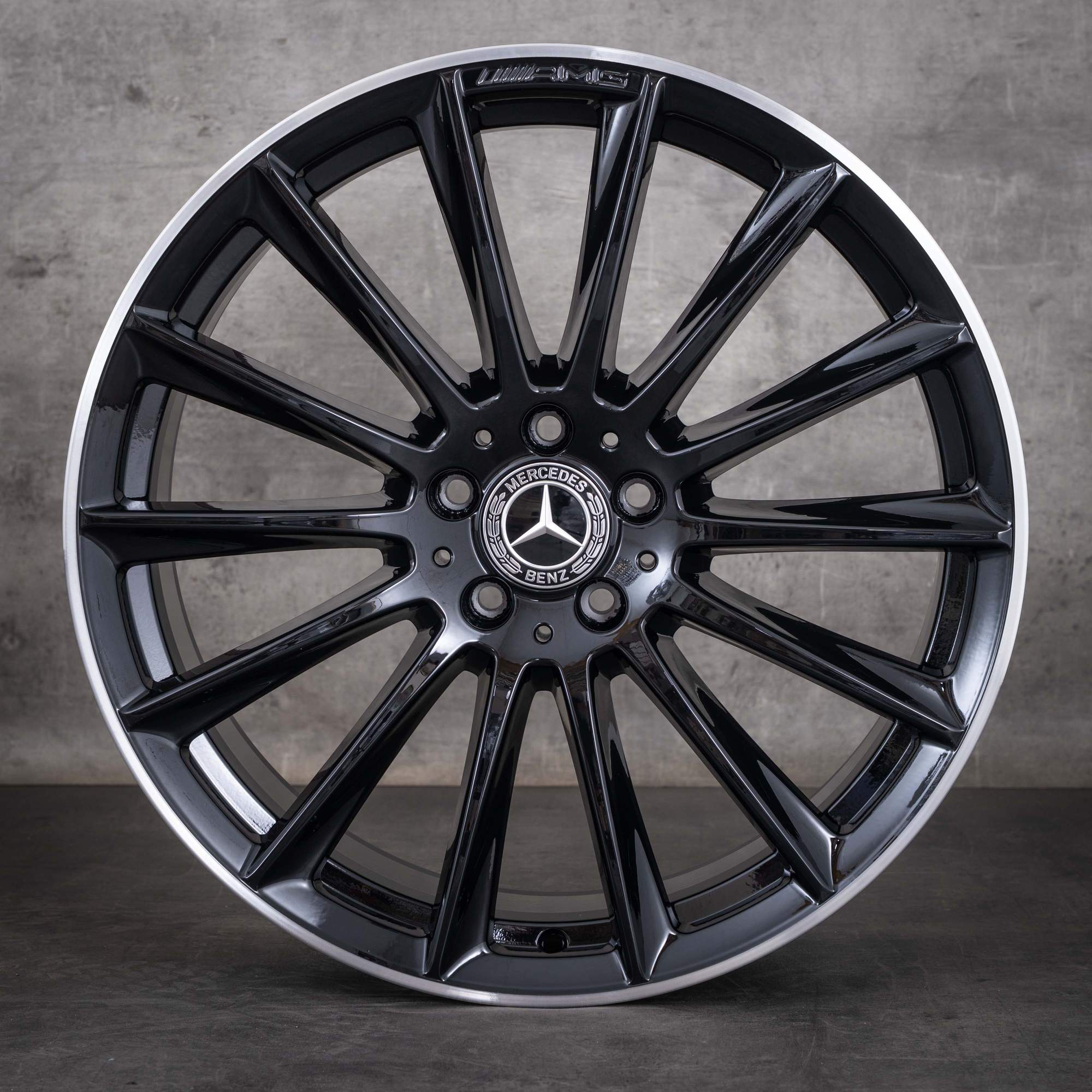 Original Mercedes Benz S-Klasse Felgen 20 Zoll W223 V223 X223 A2234011500 A2234011600 schwarz glanz NEU