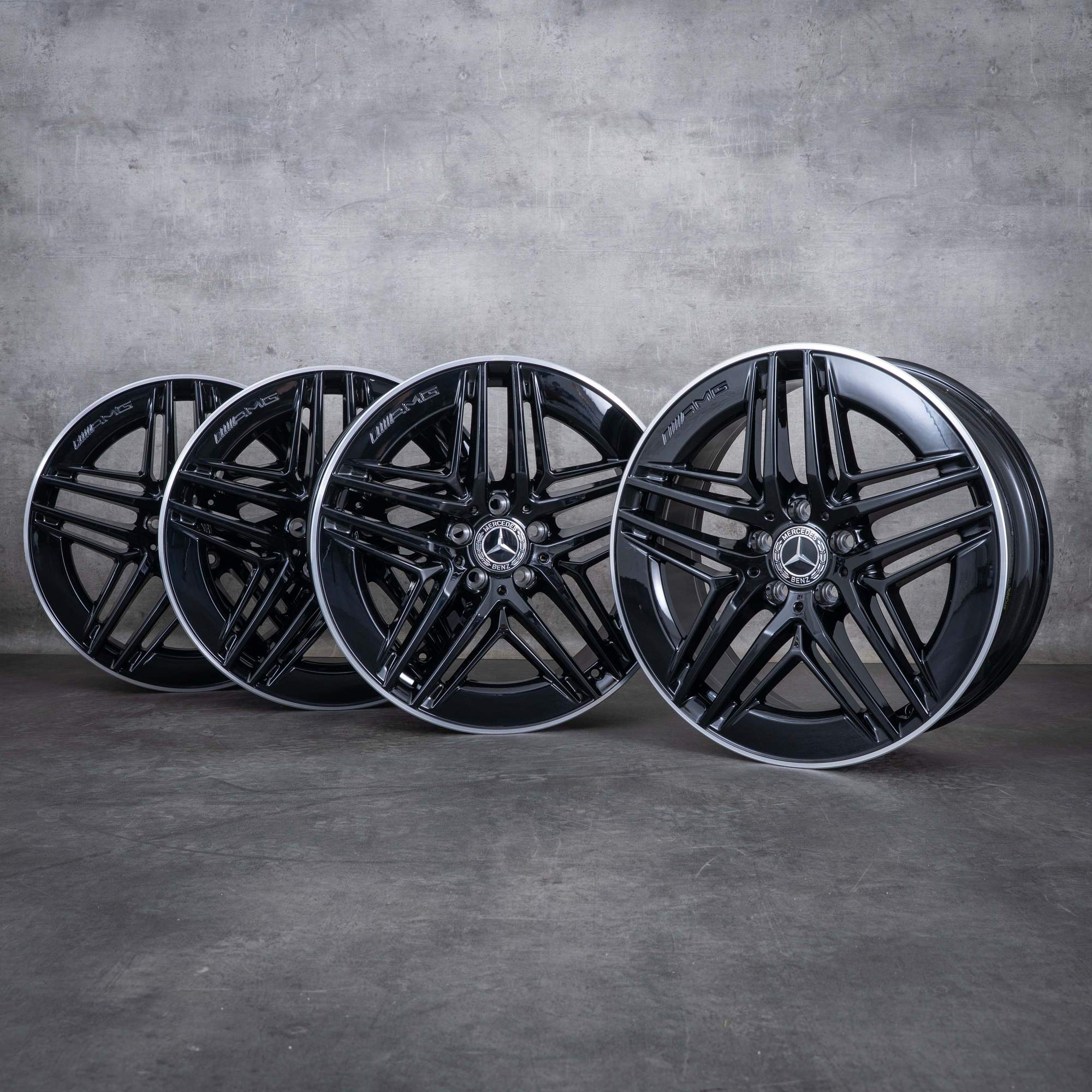 OEM Mercedes Benz V Class AMG Rims 19 Inch W447 A4474018000 Black oem-mercedes-benz-v-class-amg-rims-19-inch-w447-a4474018000-black