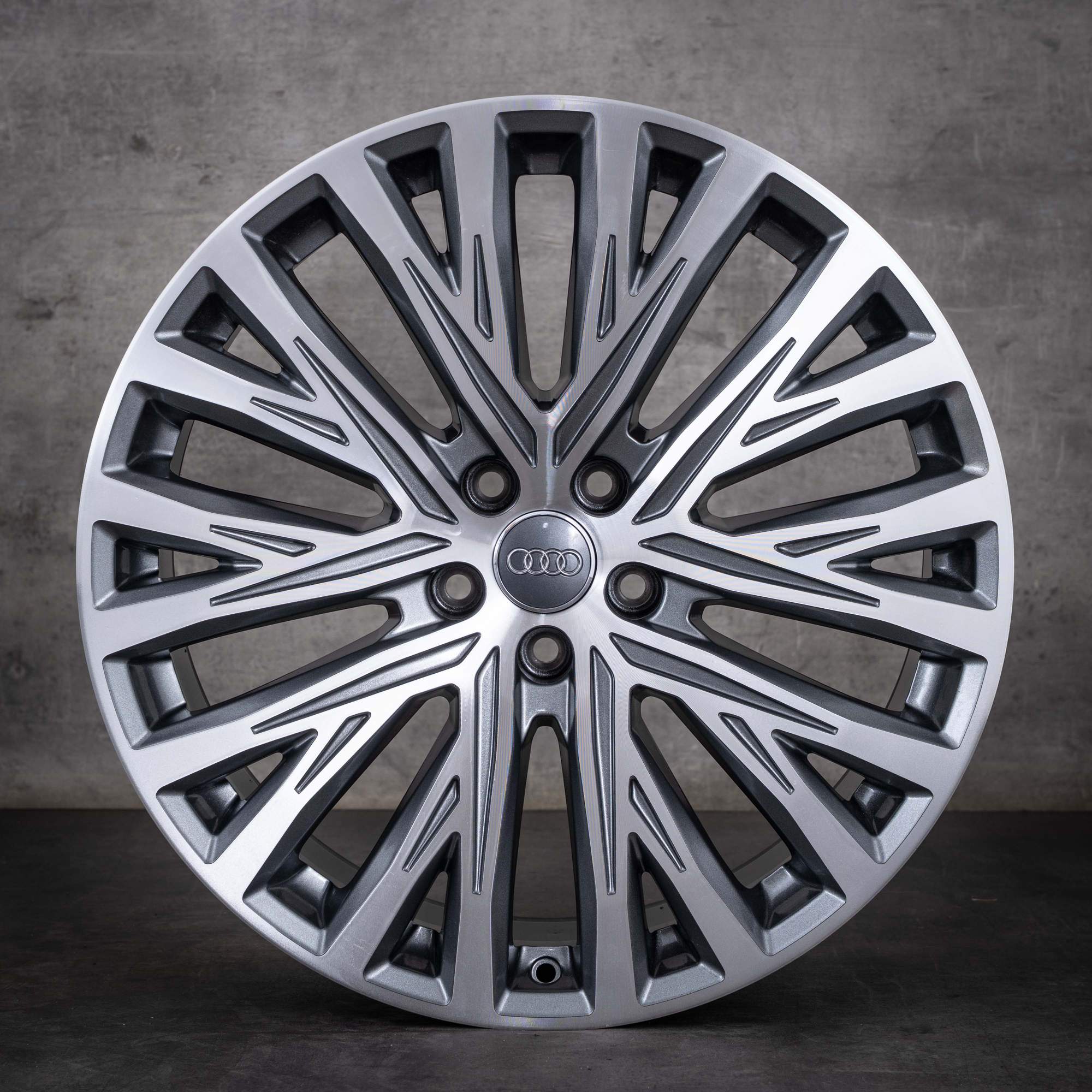 Llantas originales Audi A8 S8 de 20 pulgadas 4N D5 4N0601025M titanio diamantado