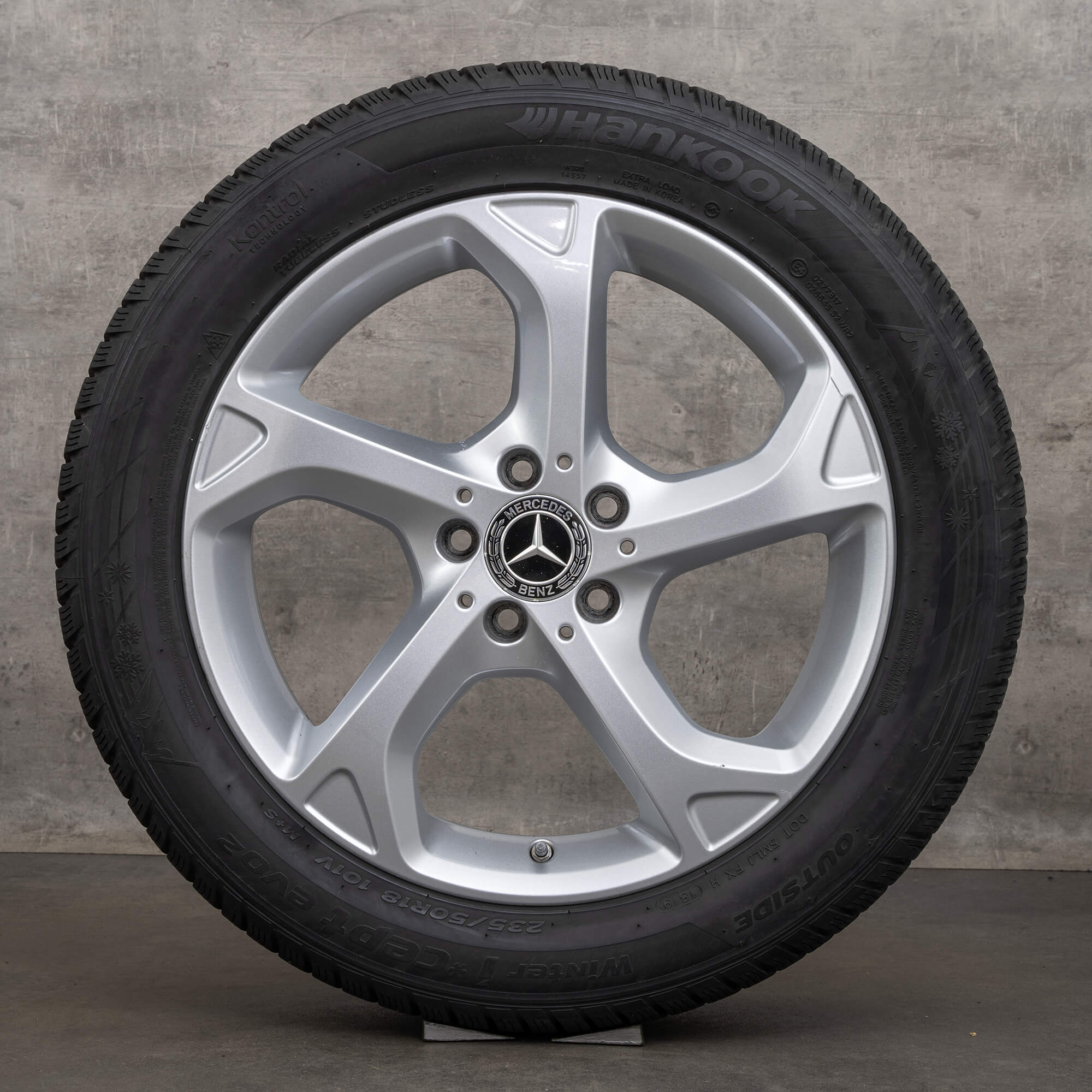 Jantes hiver d'origine Mercedes Benz GLA 18 pouces jantes X156 A1564012500 argent