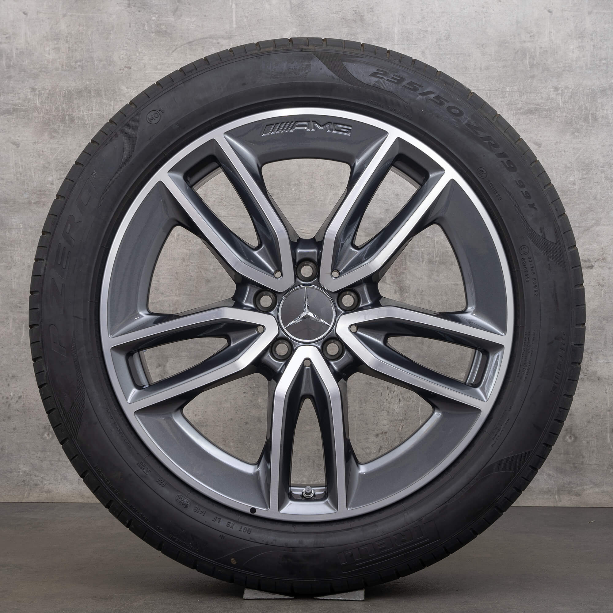 AMG Mercedes Benz GLA 35 45 GLB X247 sommerhjul 19 tommer fælge sommerdæk