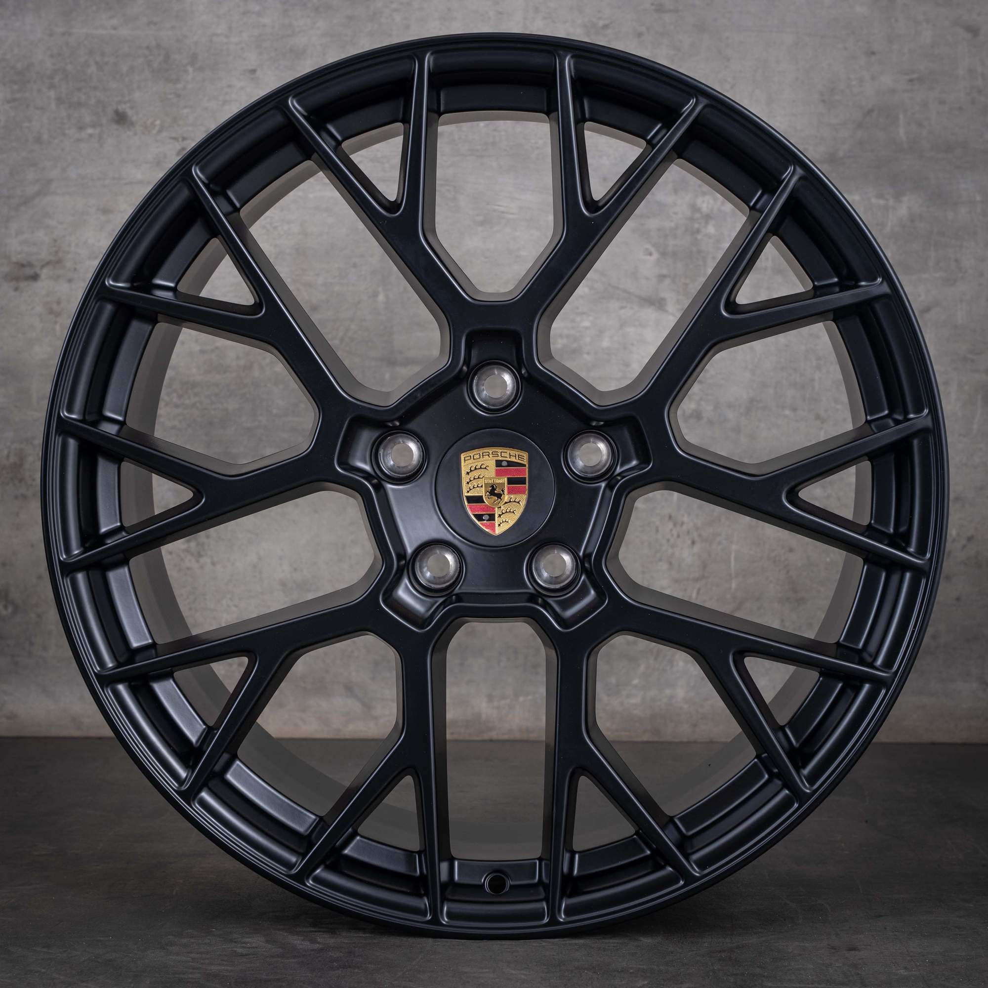 Oryginalne felgi Porsche 911 20–21 cali 992.2 Carrera 4S RS Spyder 992601025EG 992601025CT czarne matowe NOWE