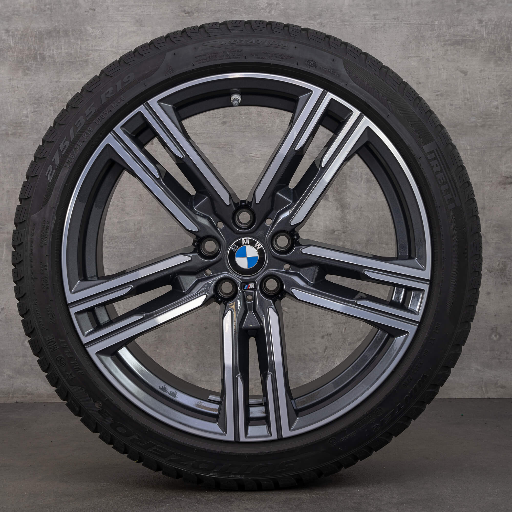 BMW 19 inch rims 8 series G14 G15 G16 winter tires wheels 727M 6.5 mm