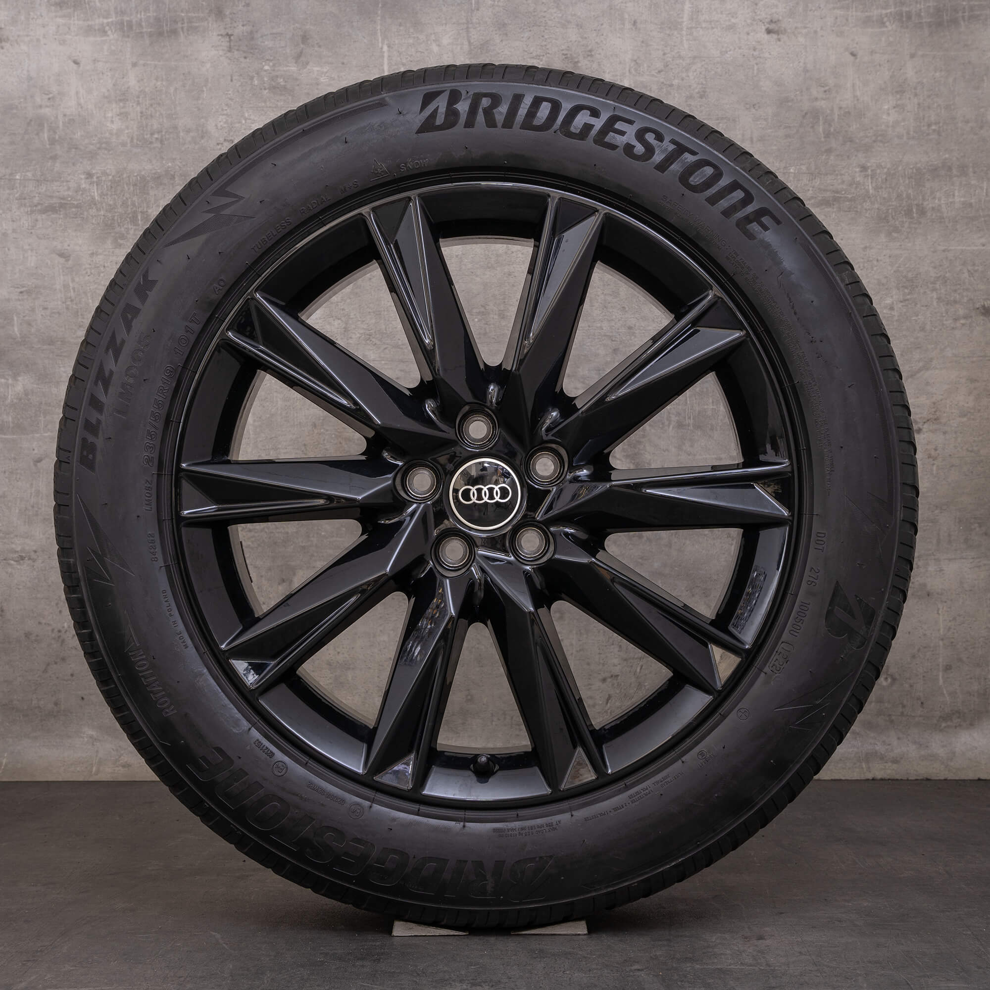OEM Audi e-tron Q4 & Sportback snow tire packages 19 inch FZ rims