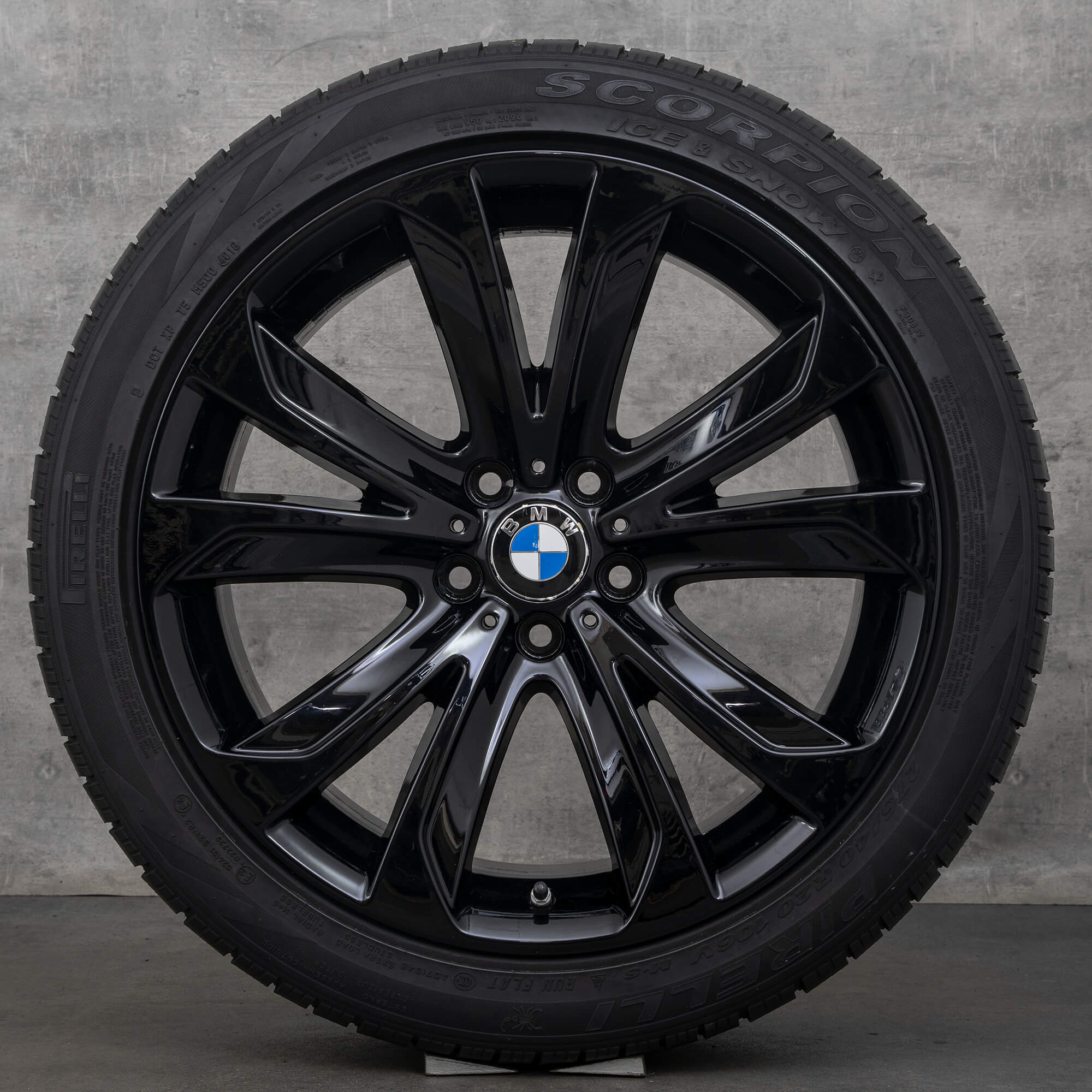 BMW X5 F15 E70 X6 F16 OEM winter wheels 20 inch rims 6 mm styling 491