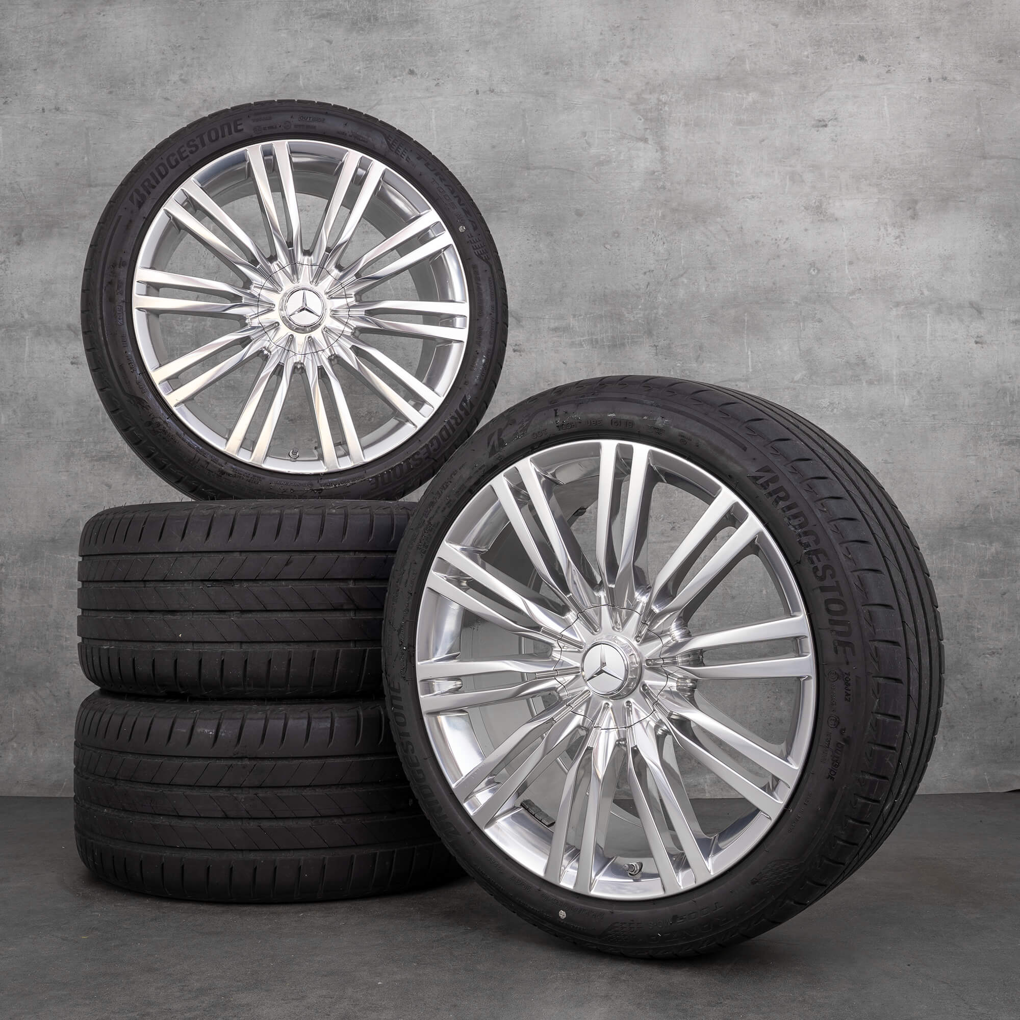 Maybach Rims 20 Inch Maybach 20 inch rims Mercedes Benz S-Class W223 X223 summer wheels tires